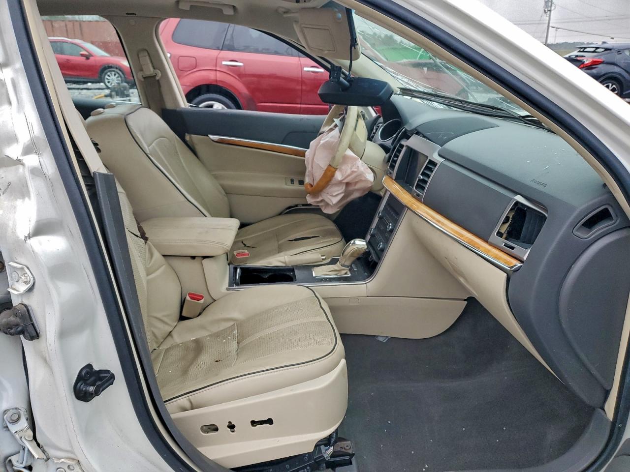 2012 Lincoln Mkz White vin: 3LNHL2GC7CR825829