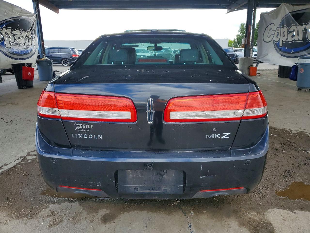 2012 Lincoln Mkz Черный vin: 3LNHL2GC7CR827385