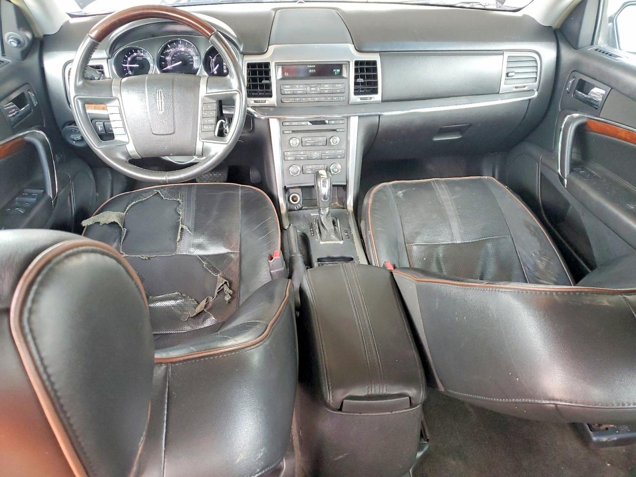 2012 Lincoln Mkz Черный vin: 3LNHL2GC7CR827385