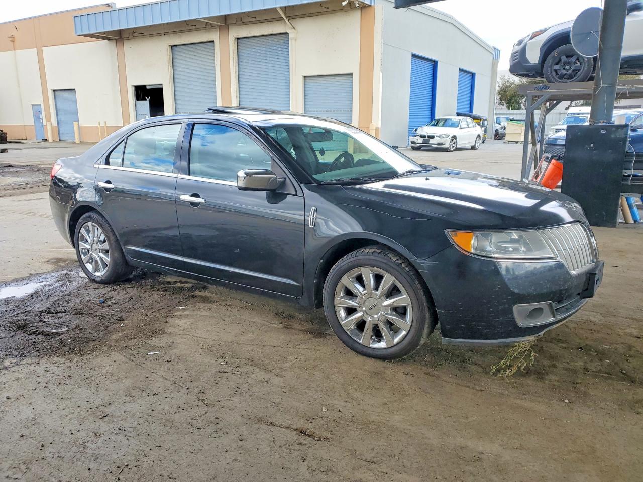 2012 Lincoln Mkz Черный vin: 3LNHL2GC7CR827385