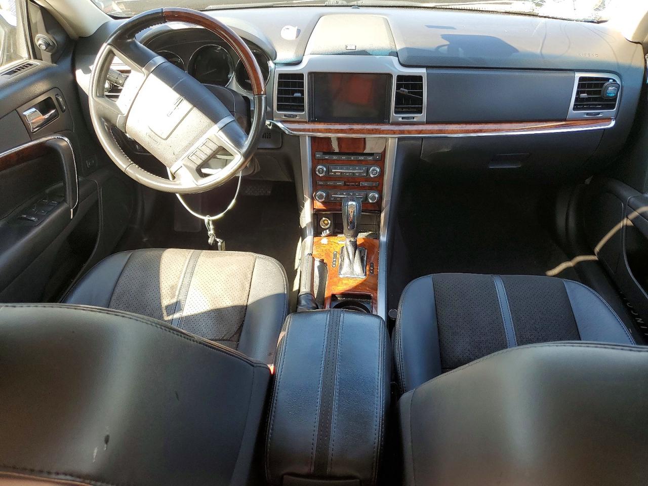 2012 Lincoln Mkz Черный vin: 3LNHL2GC7CR828326