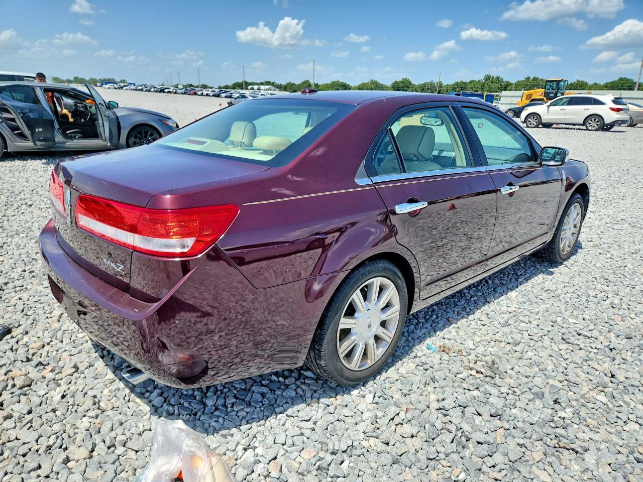 2012 Linc Mkz Burgundy vin: 3LNHL2GC7CR828830