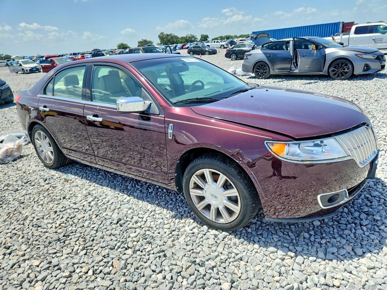 2012 Linc Mkz Burgundy vin: 3LNHL2GC7CR828830