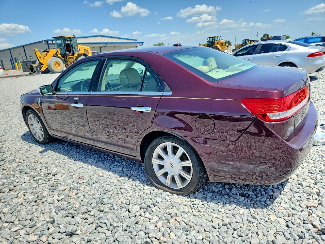 2012 Linc Mkz Burgundy vin: 3LNHL2GC7CR828830