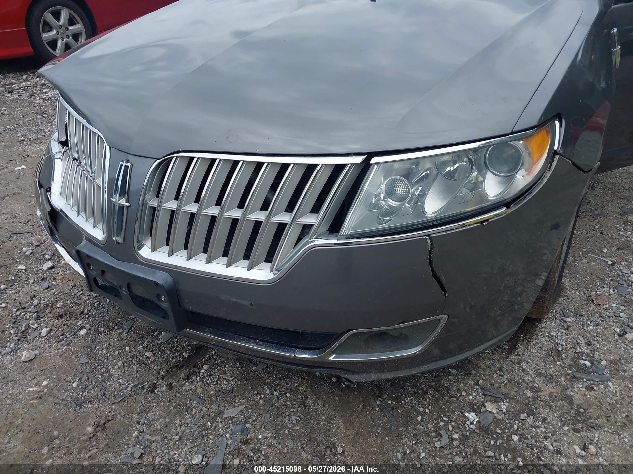 2012 Lincoln Mkz   Gray vin: 3LNHL2GC7CR831372