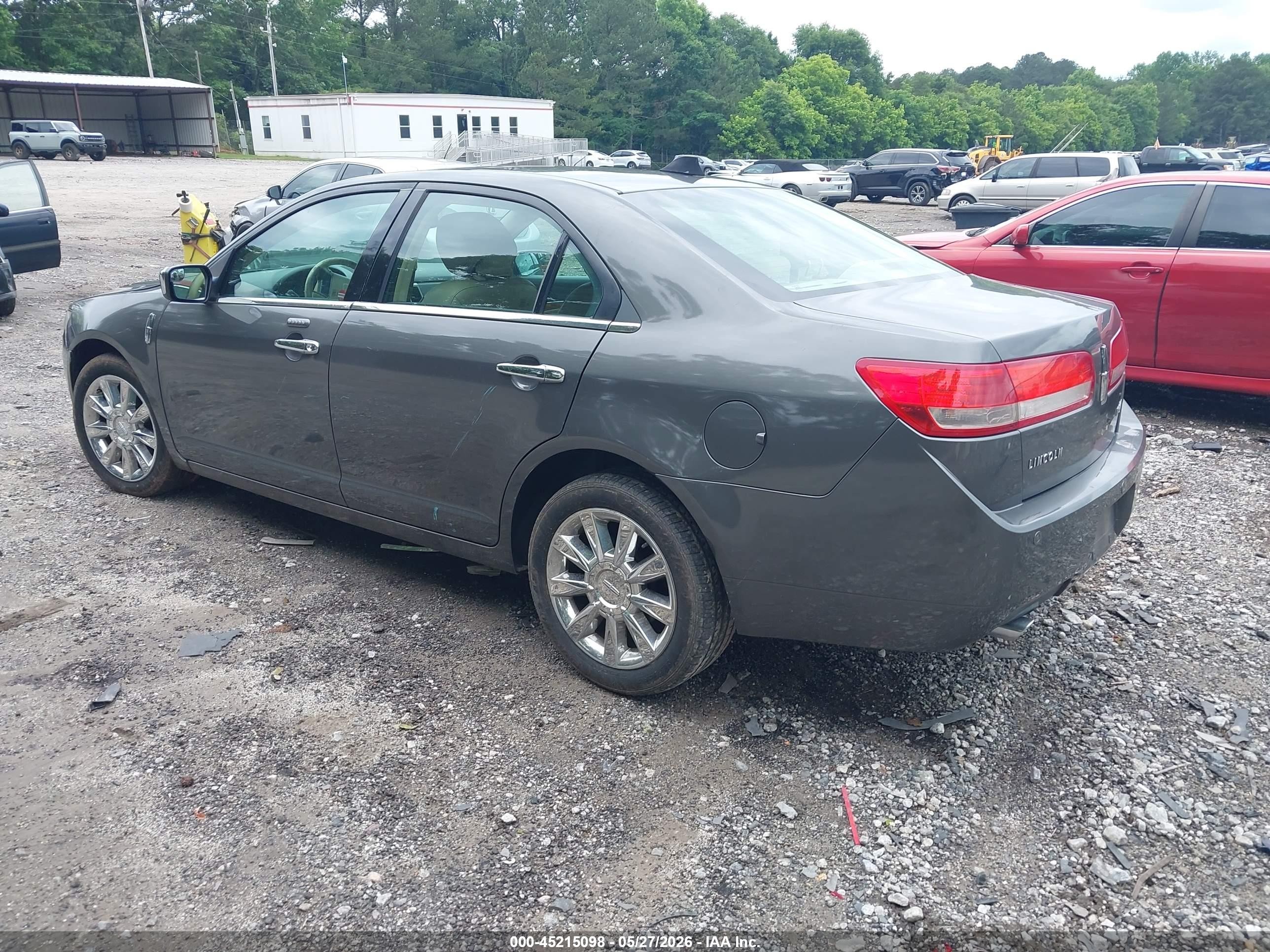 2012 Lincoln Mkz   Gray vin: 3LNHL2GC7CR831372