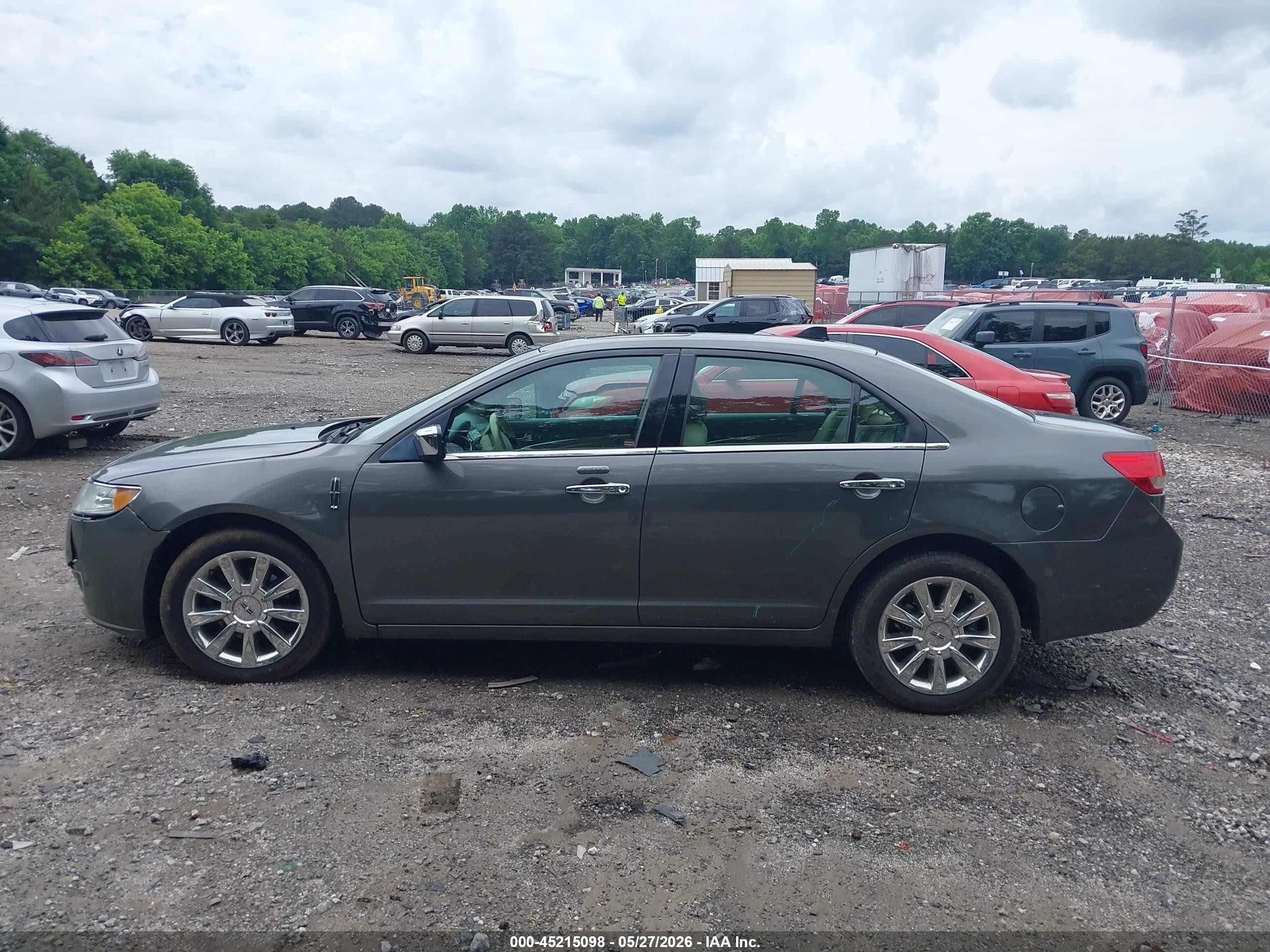 2012 Lincoln Mkz   Gray vin: 3LNHL2GC7CR831372
