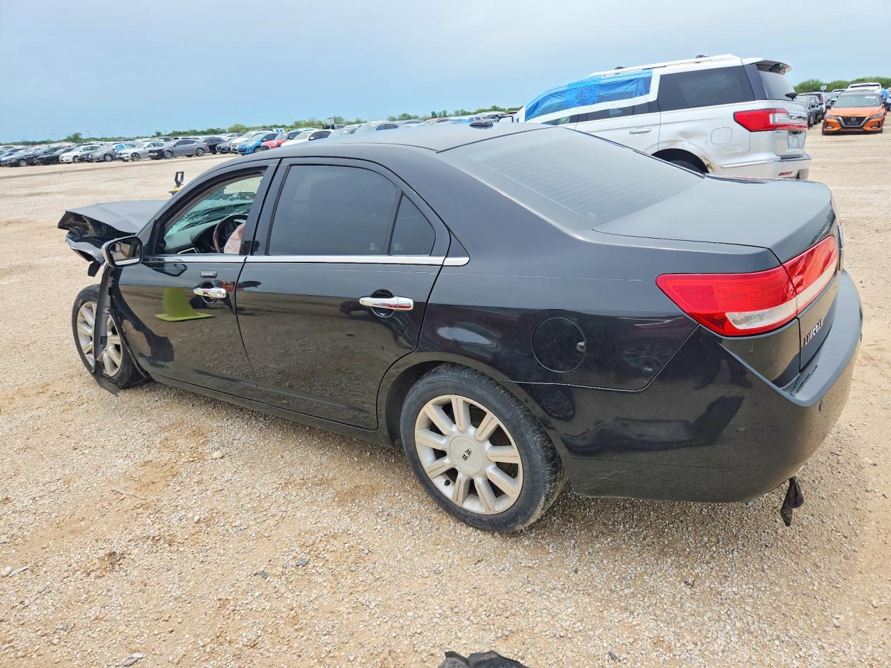 2012 Lincoln Mkz Black vin: 3LNHL2GC7CR831906
