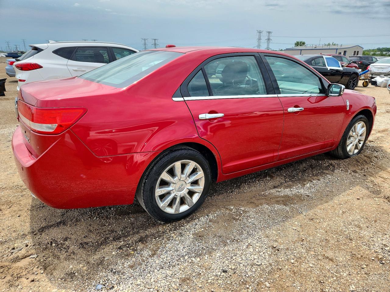 2012 Lincoln Mkz Burgundy vin: 3LNHL2GC7CR832652
