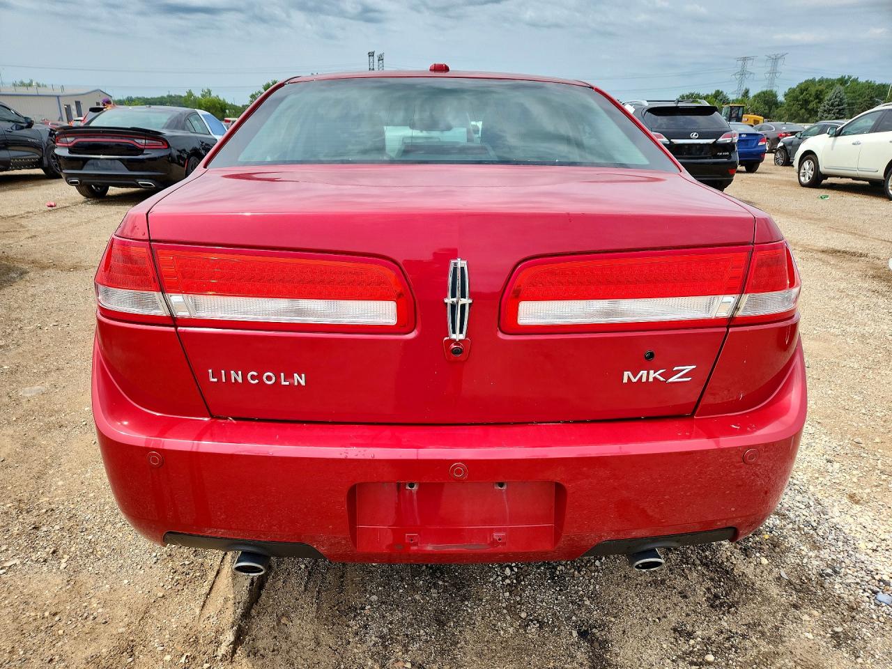 2012 Lincoln Mkz Burgundy vin: 3LNHL2GC7CR832652