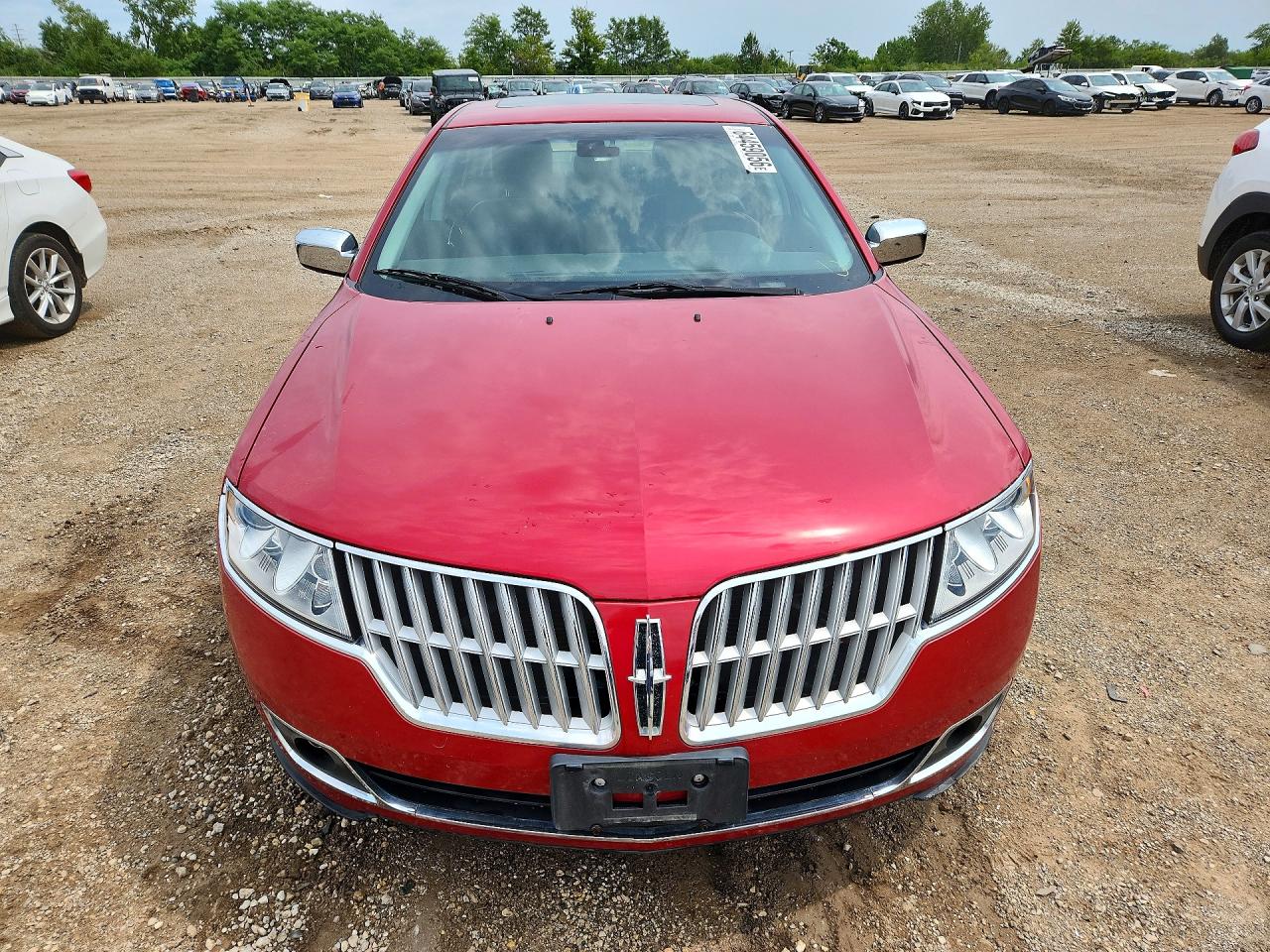 2012 Lincoln Mkz Burgundy vin: 3LNHL2GC7CR832652