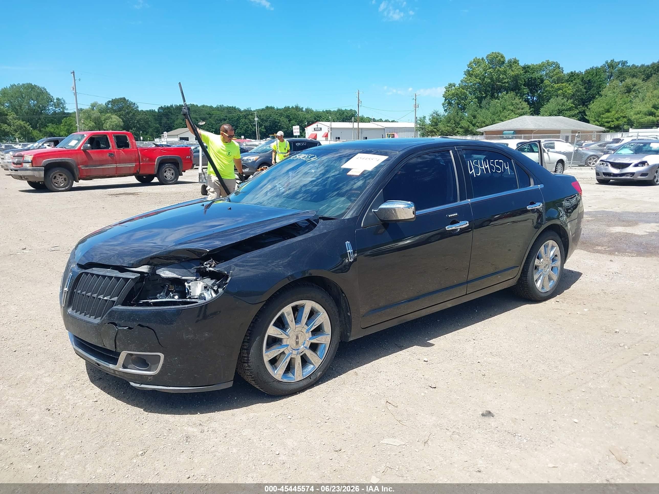 2012 Lincoln Mkz   Black vin: 3LNHL2GC7CR833056