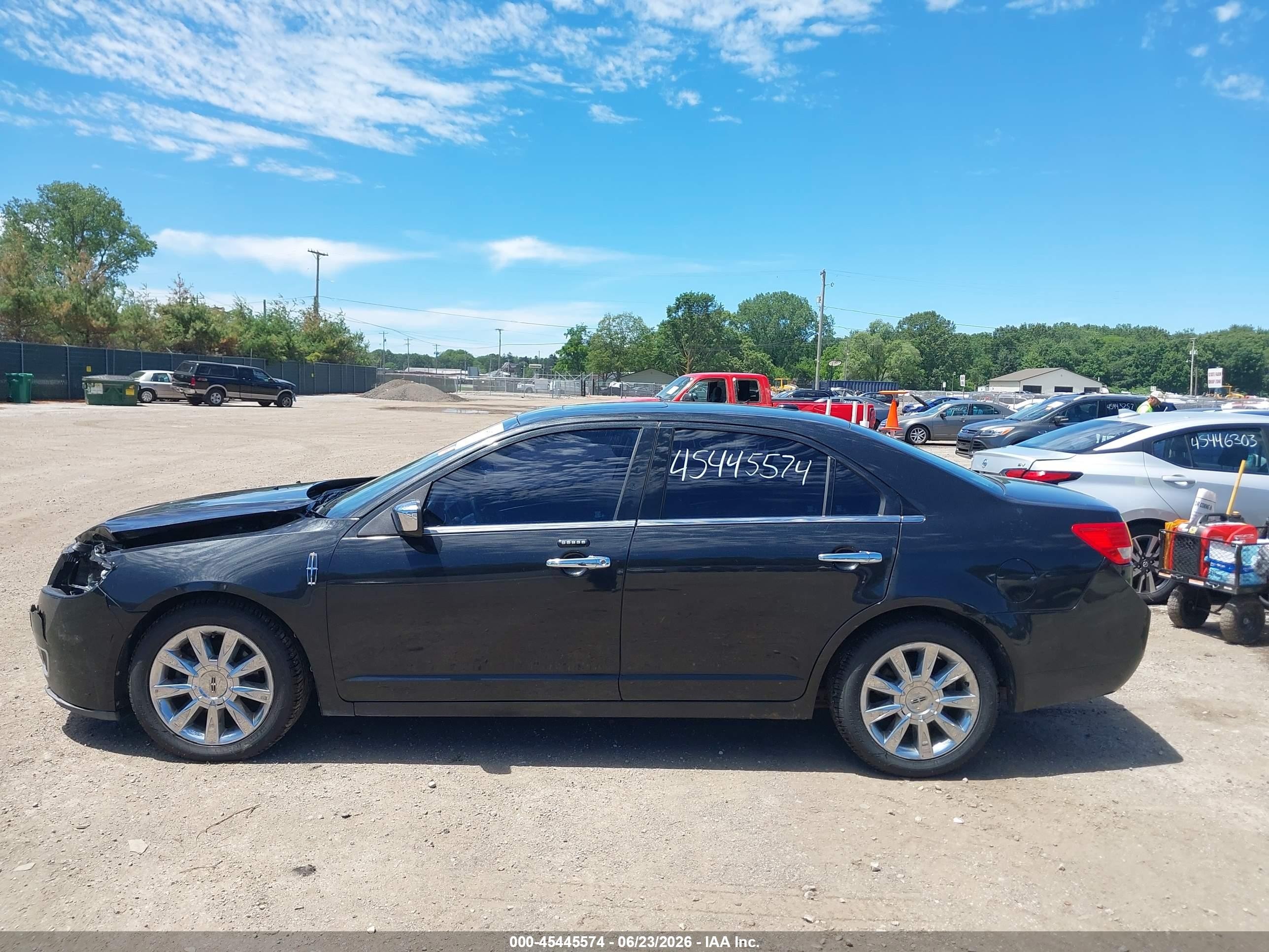 2012 Lincoln Mkz   Black vin: 3LNHL2GC7CR833056