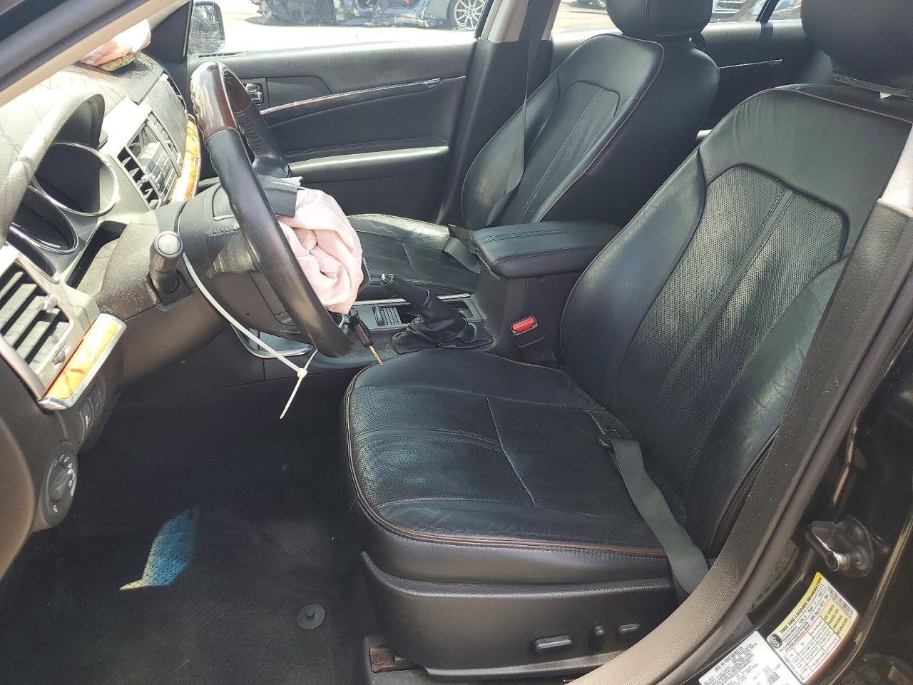 2012 Lincoln Mkz Black vin: 3LNHL2GC7CR835518