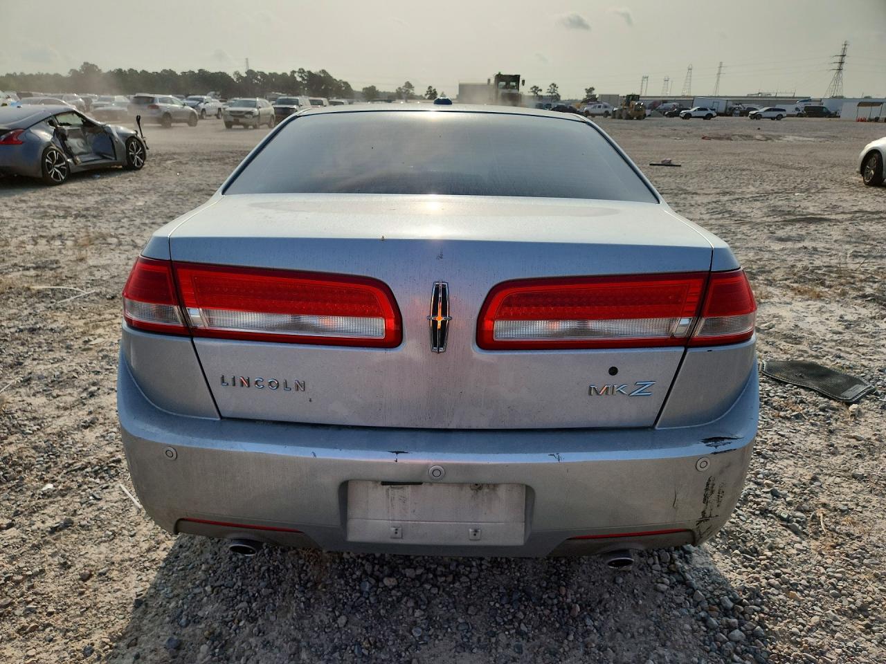 2010 Lincoln Mkz Silver vin: 3LNHL2GC8AR652593