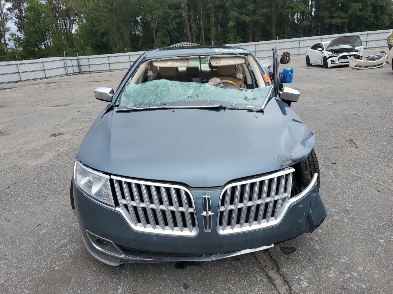 2011 Lincoln Mkz Blue vin: 3LNHL2GC8BR753666
