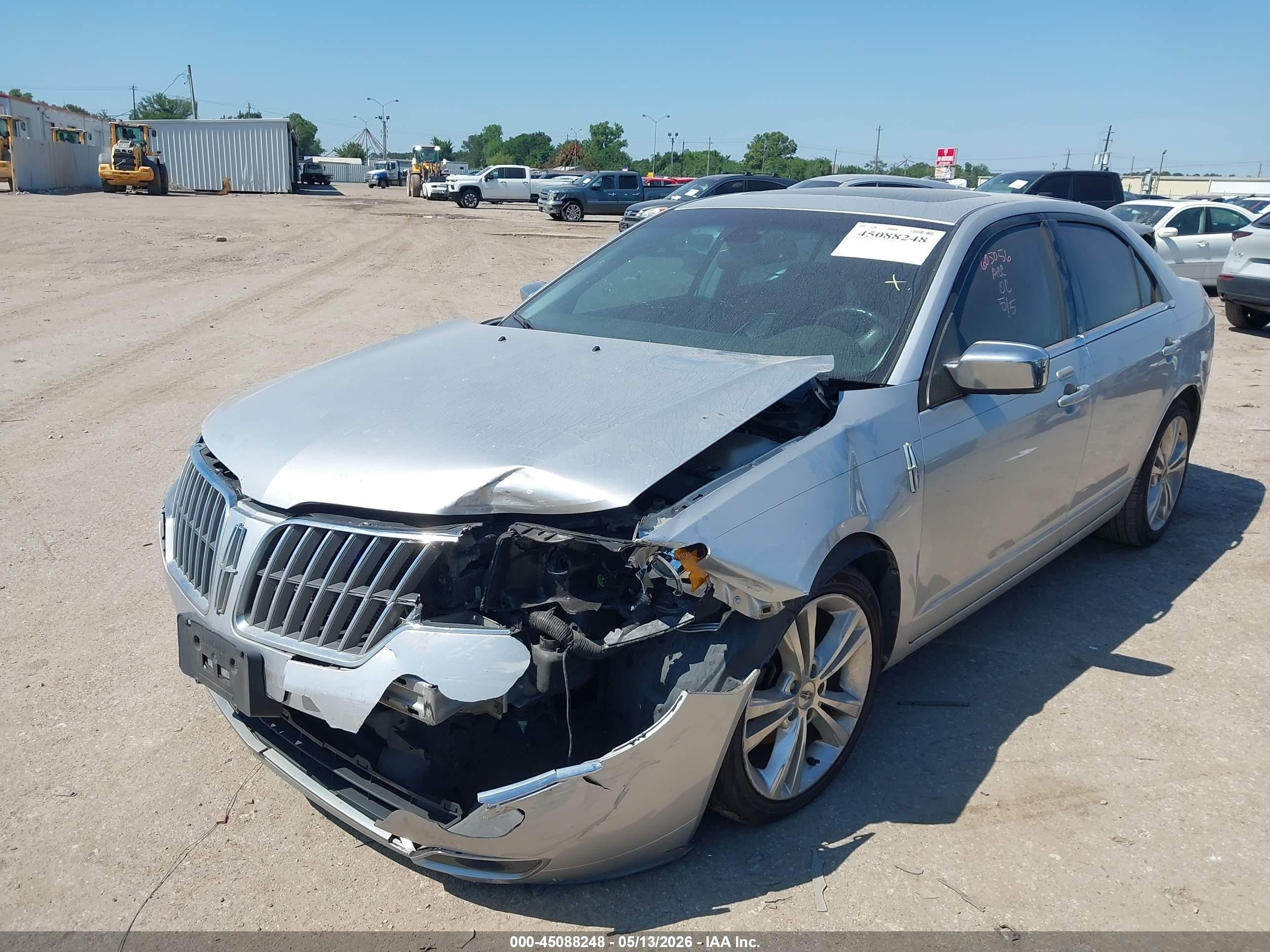 2012 Lincoln Mkz   Silver vin: 3LNHL2GC8CR807694