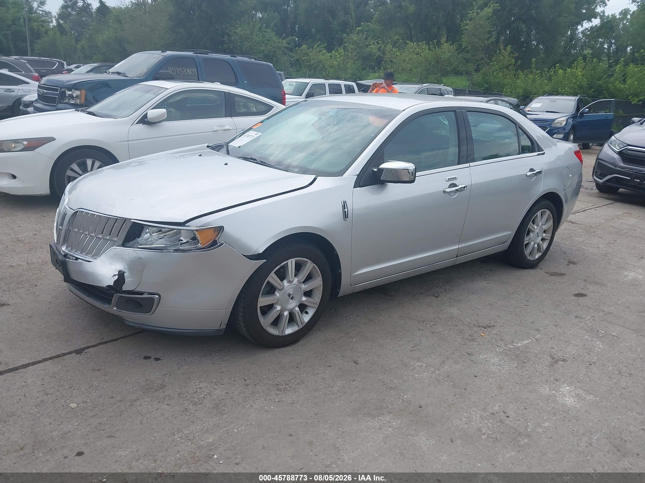 2012 Lincoln Mkz   Серебряный vin: 3LNHL2GC8CR819876