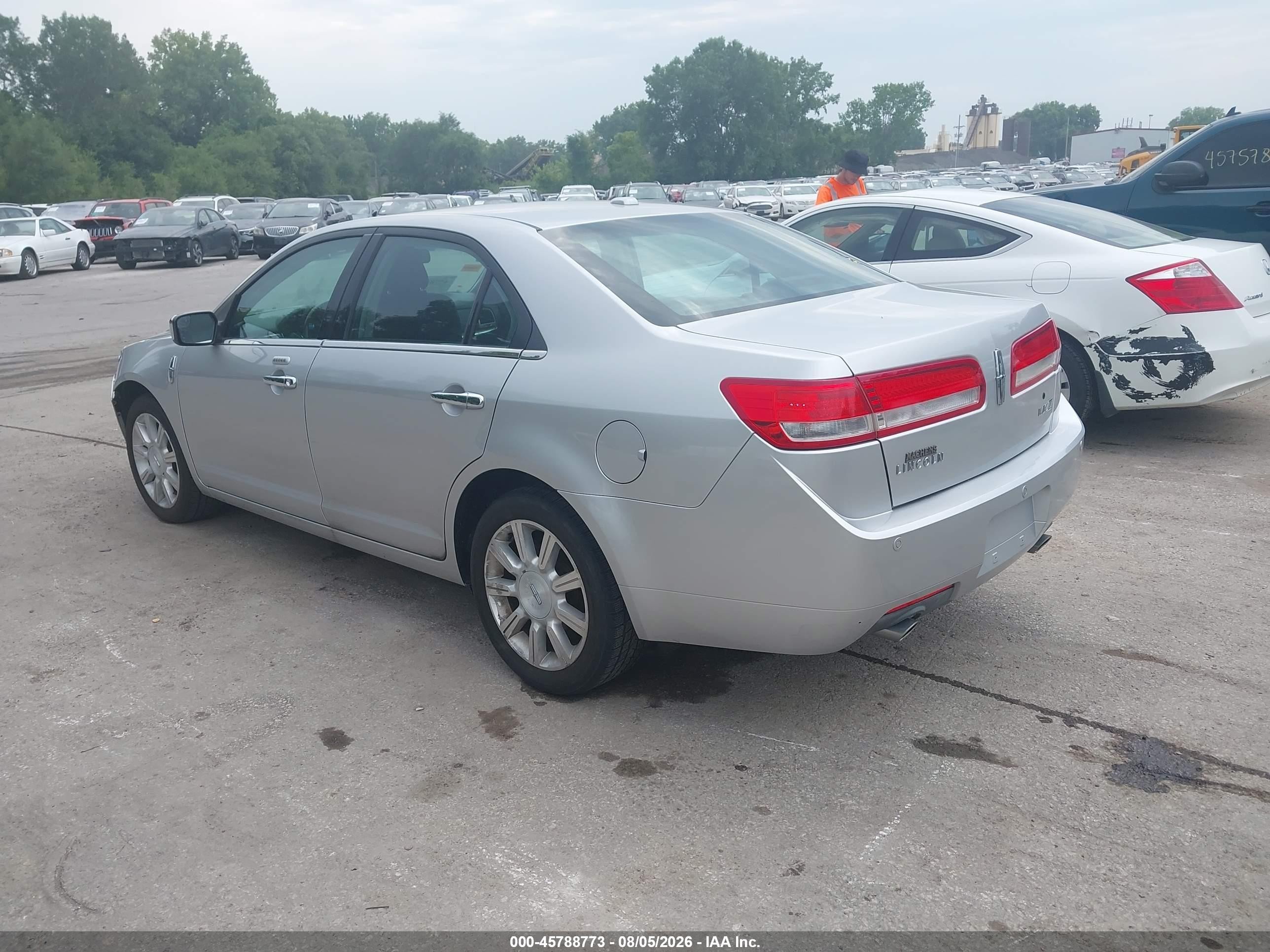 2012 Lincoln Mkz   Серебряный vin: 3LNHL2GC8CR819876
