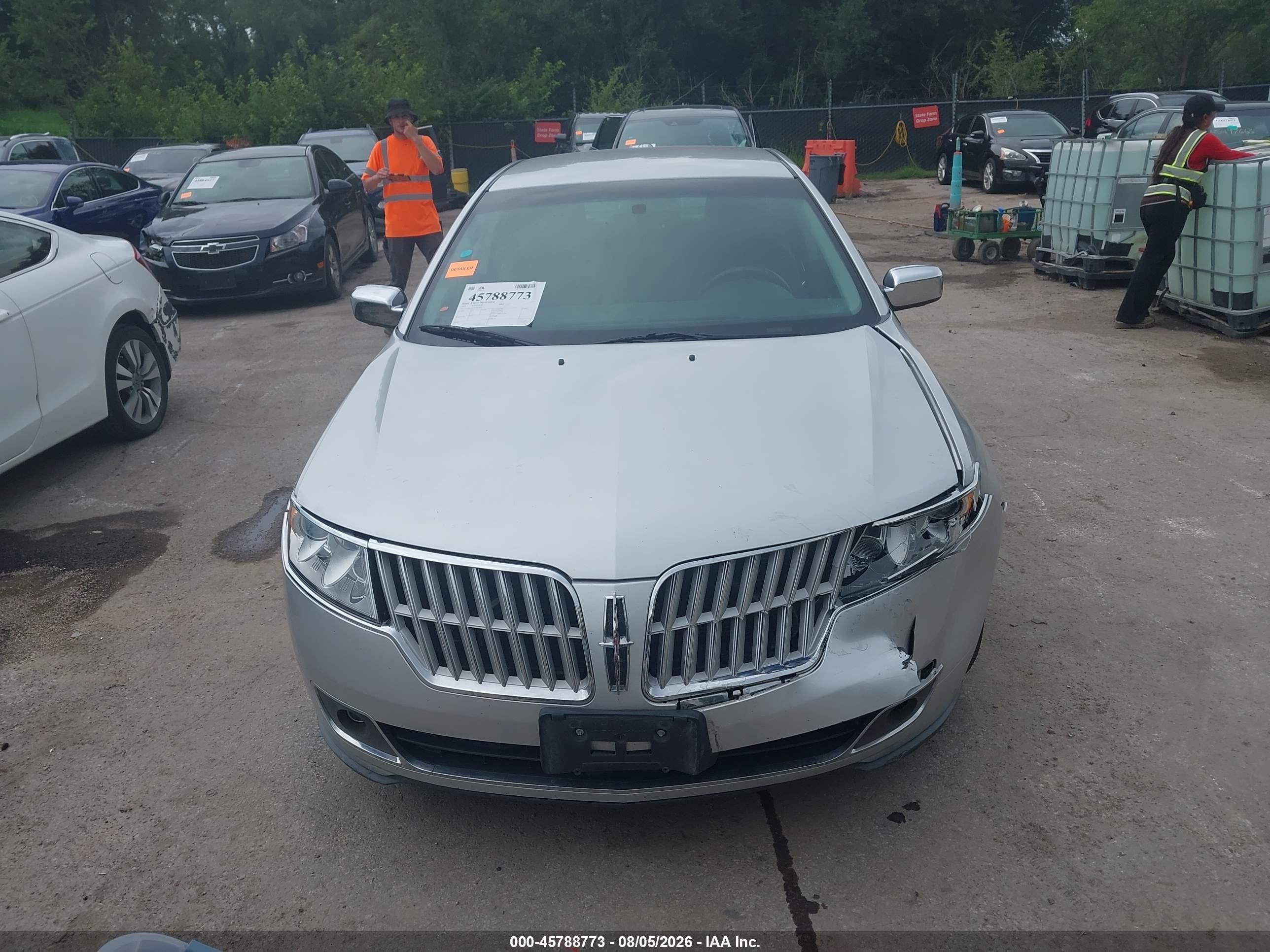 2012 Lincoln Mkz   Серебряный vin: 3LNHL2GC8CR819876