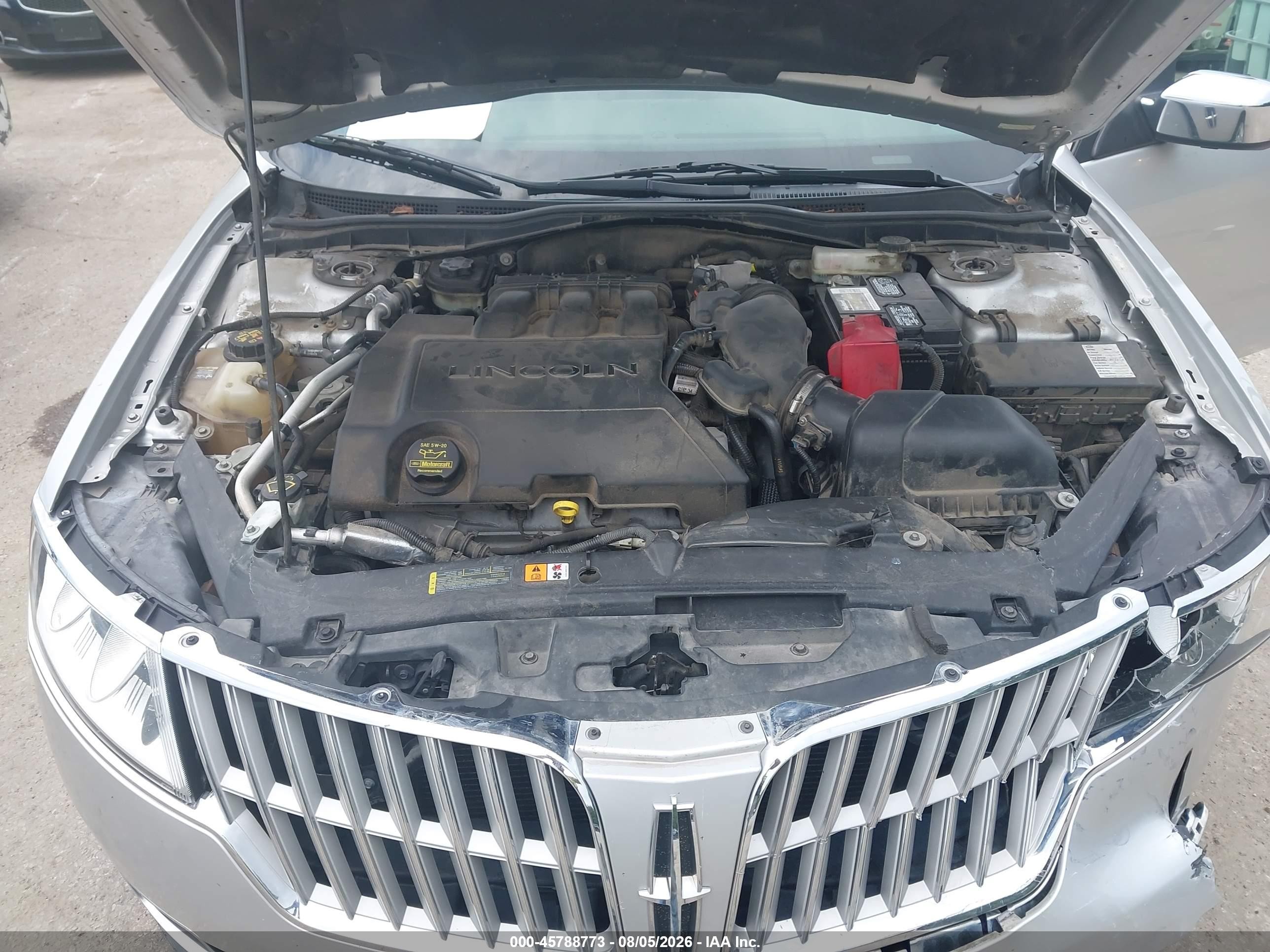 2012 Lincoln Mkz   Серебряный vin: 3LNHL2GC8CR819876