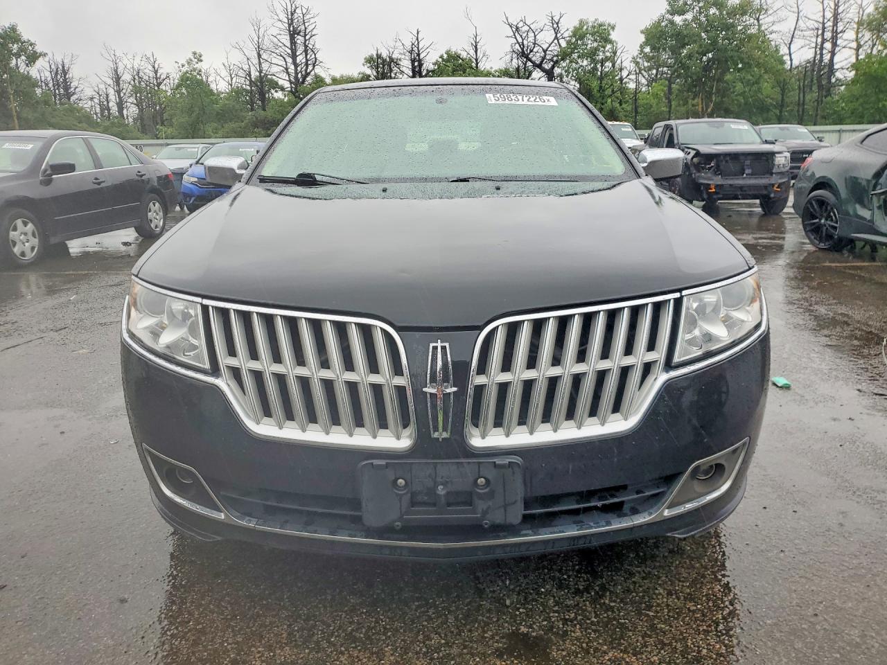 2012 Lincoln Mkz Black vin: 3LNHL2GC8CR820719