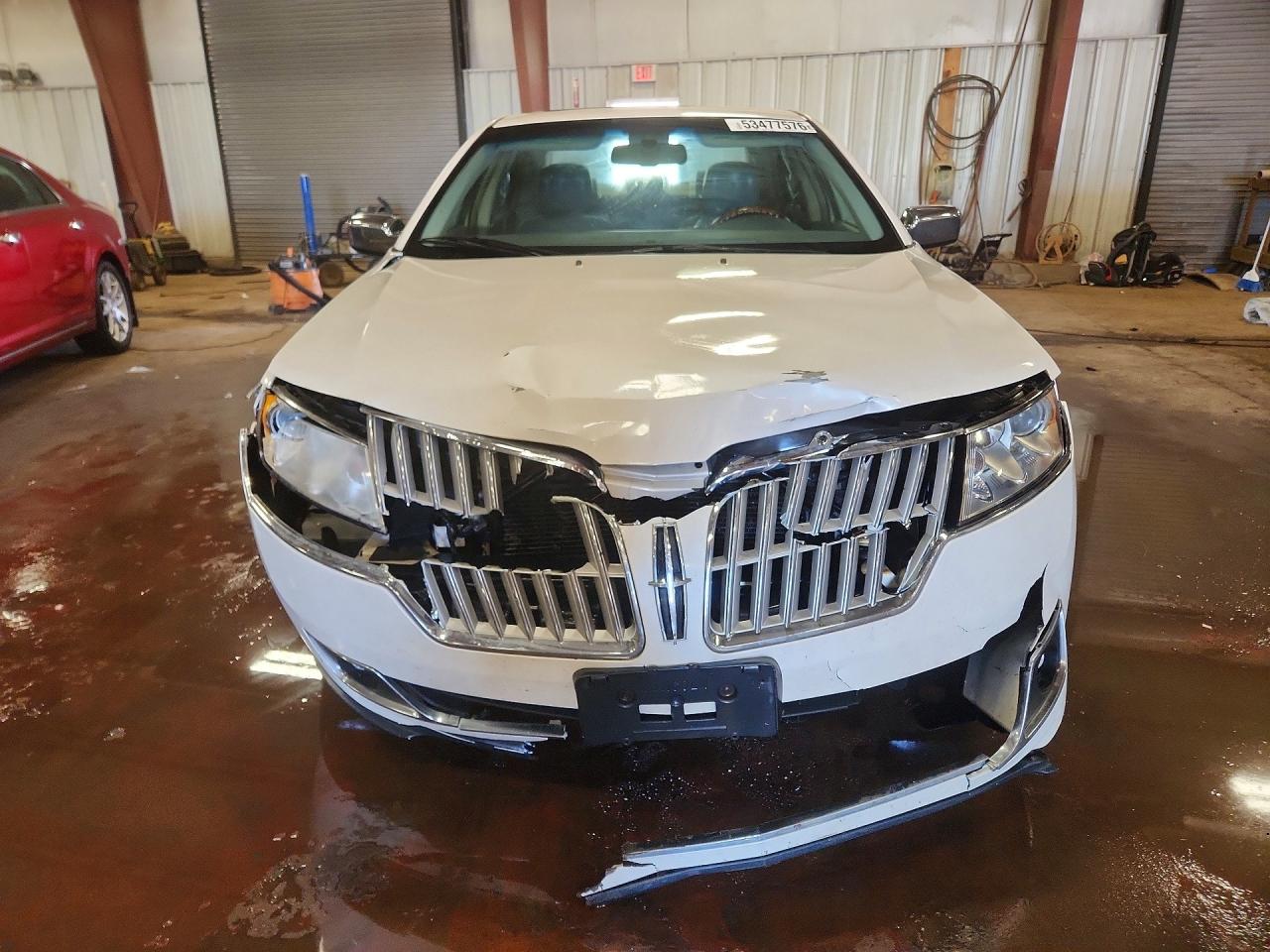 2010 Lincoln Mkz White vin: 3LNHL2GC9AR638010