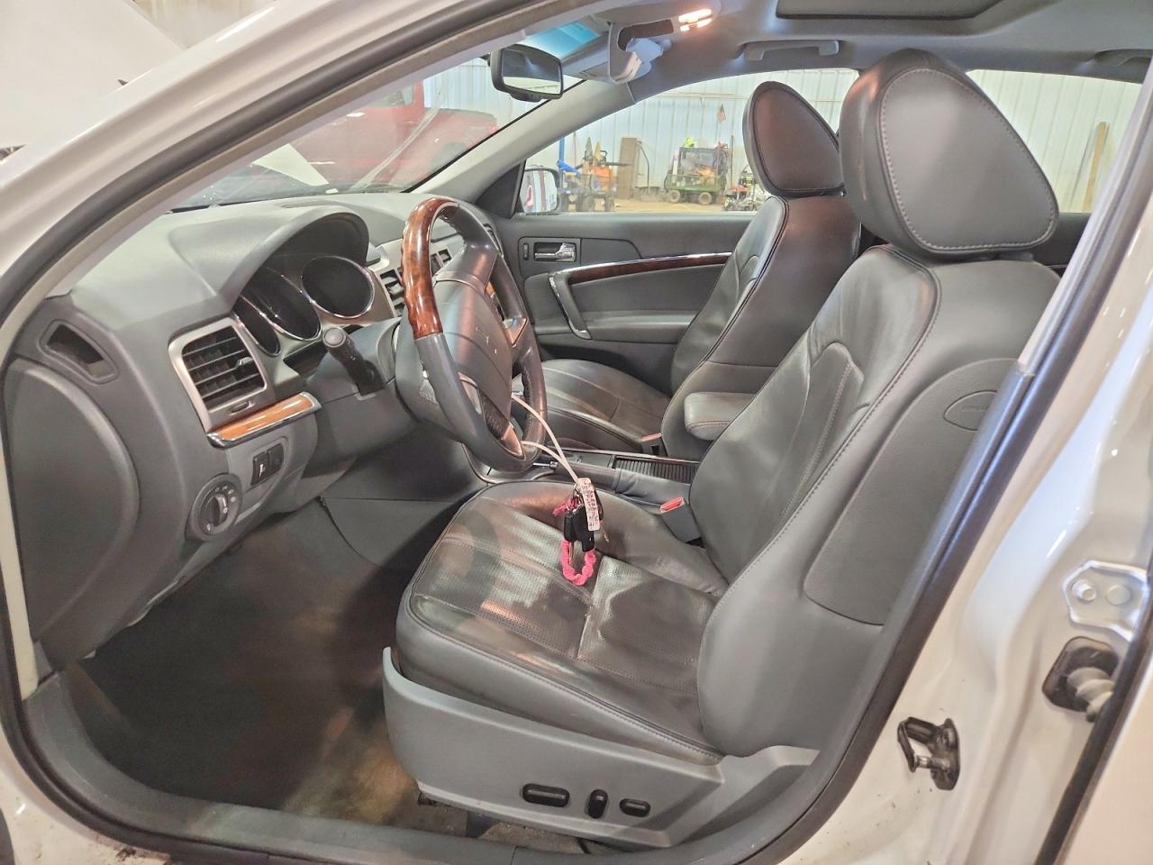 2010 Lincoln Mkz White vin: 3LNHL2GC9AR638010