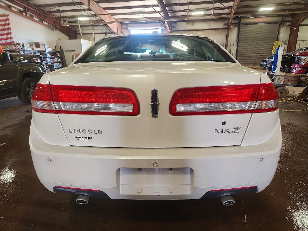 2010 Lincoln Mkz White vin: 3LNHL2GC9AR638010