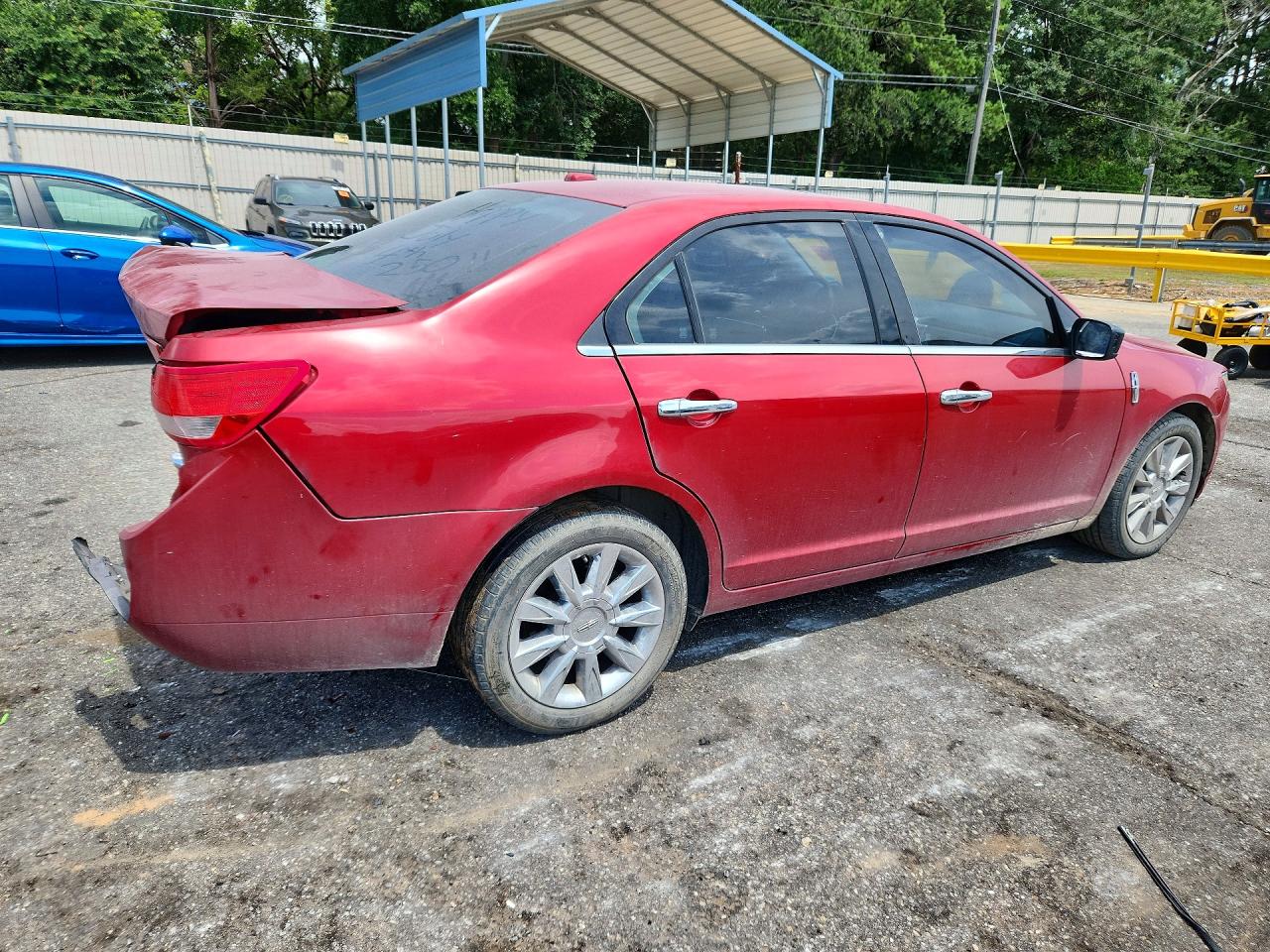2010 Lincoln Mkz Red vin: 3LNHL2GC9AR640887