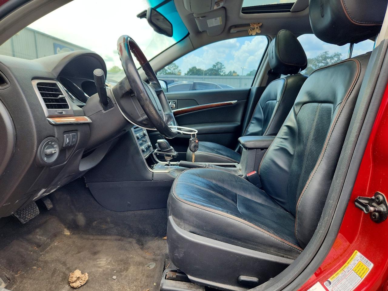 2010 Lincoln Mkz Red vin: 3LNHL2GC9AR640887