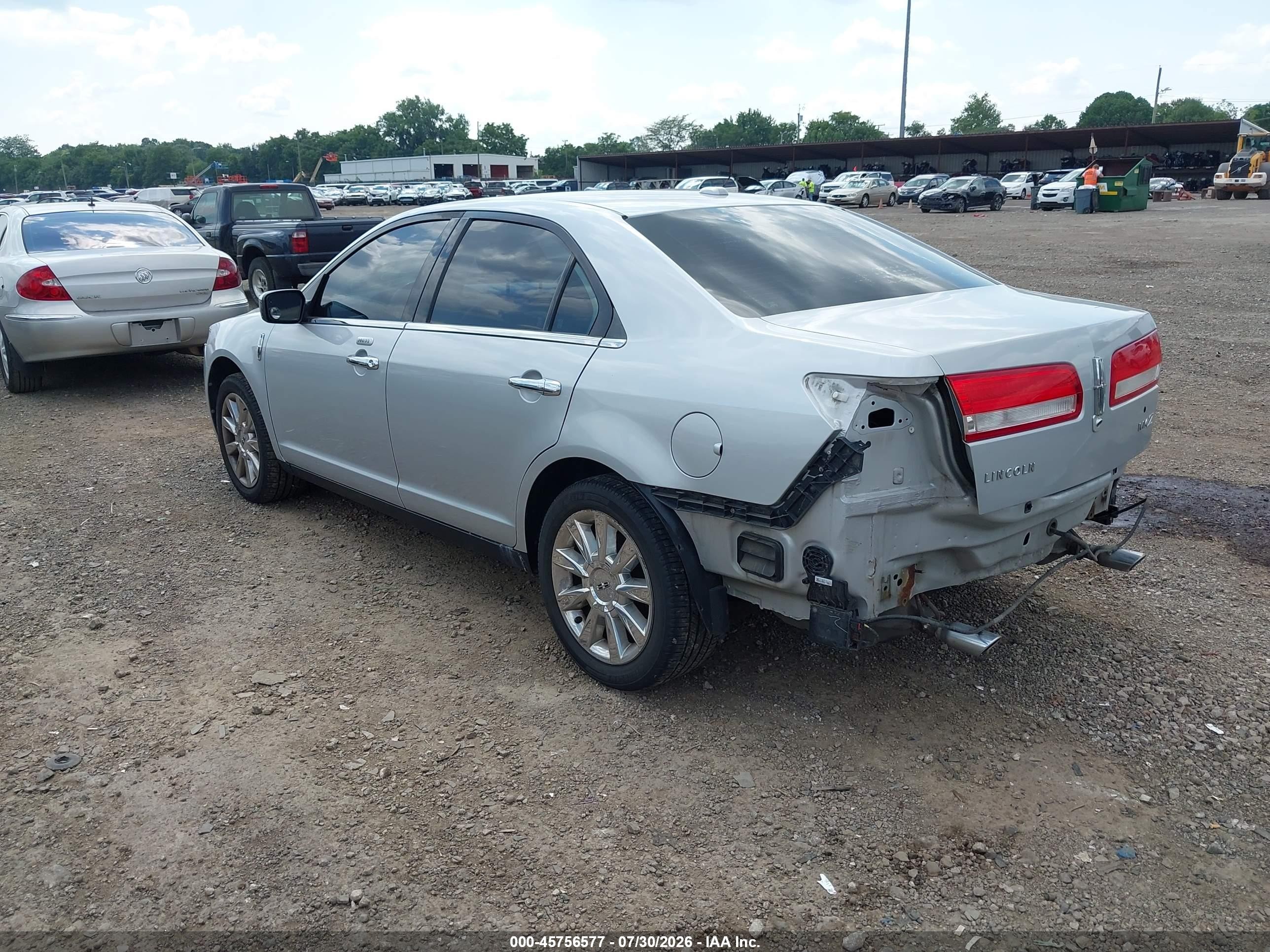 2010 Lincoln Mkz   Silver vin: 3LNHL2GC9AR641330