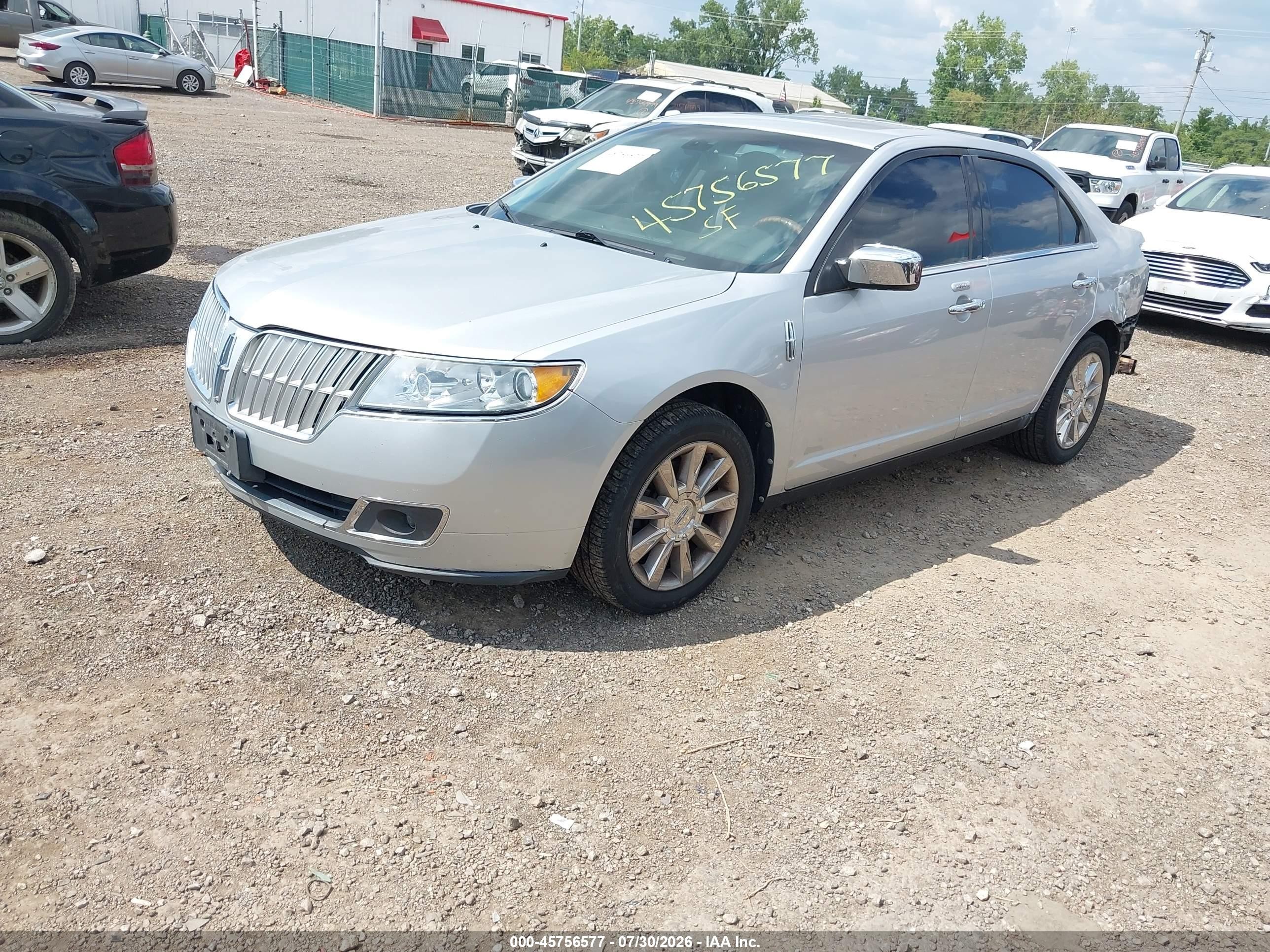2010 Lincoln Mkz   Silver vin: 3LNHL2GC9AR641330