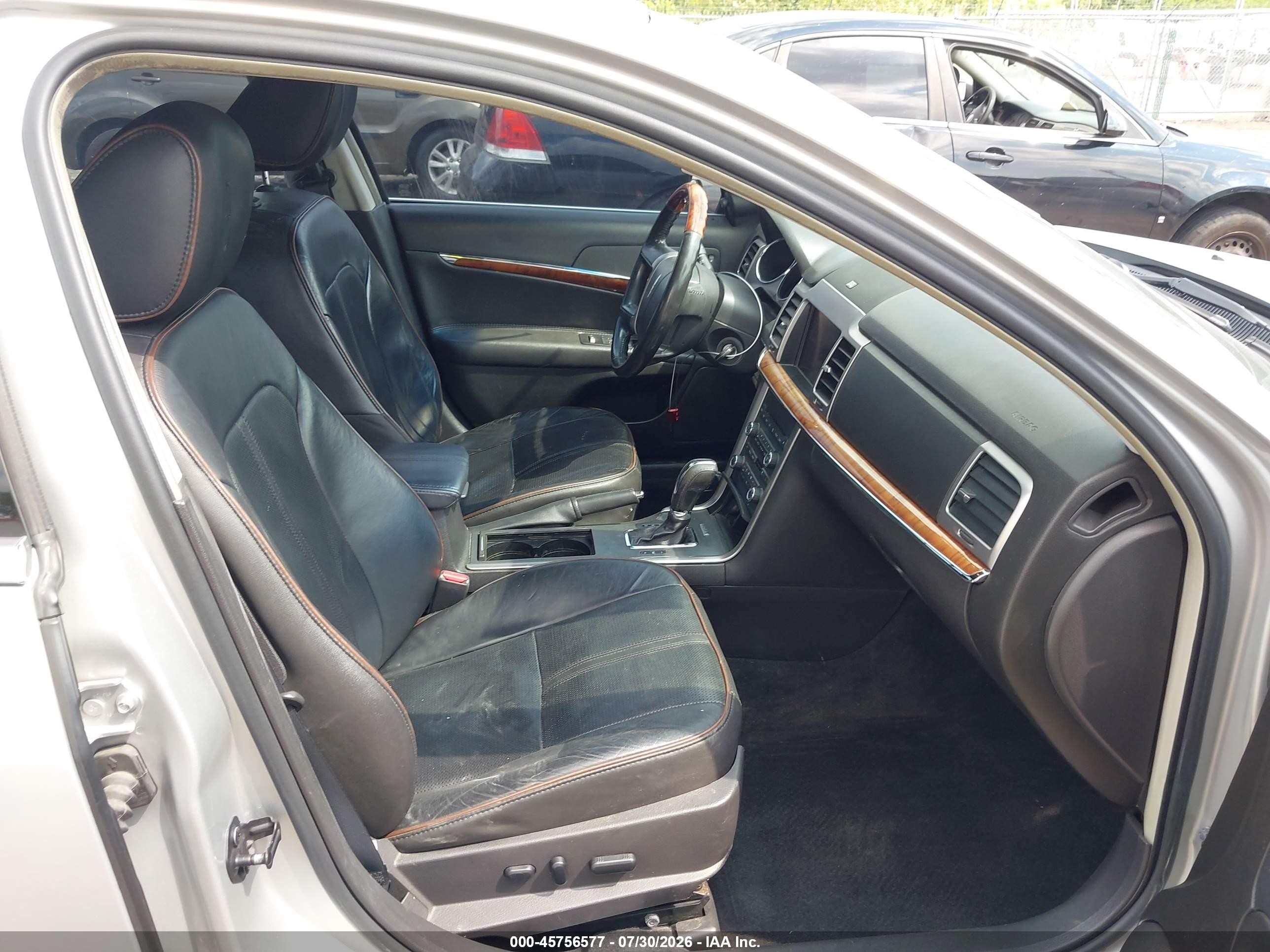 2010 Lincoln Mkz   Silver vin: 3LNHL2GC9AR641330