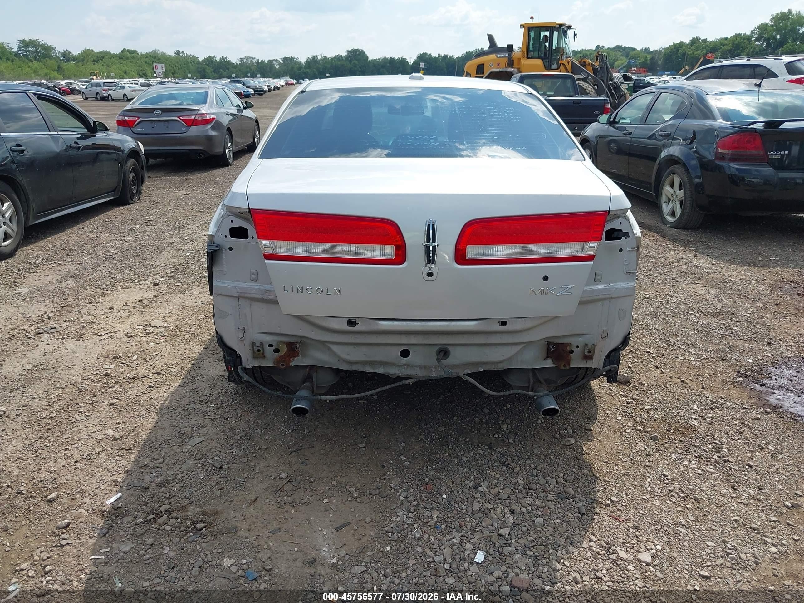 2010 Lincoln Mkz   Silver vin: 3LNHL2GC9AR641330