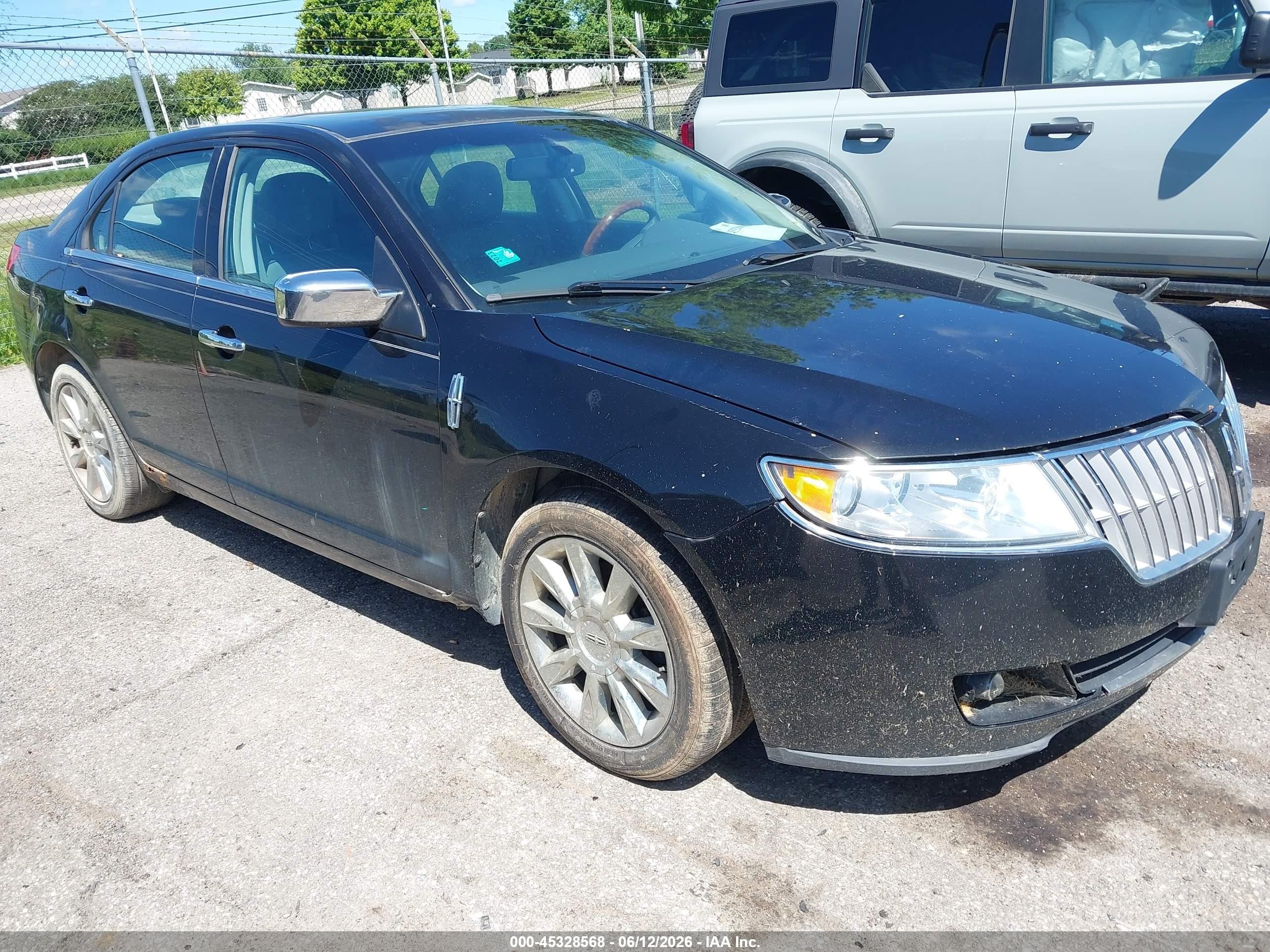 2010 Lincoln Mkz   Black vin: 3LNHL2GC9AR652781