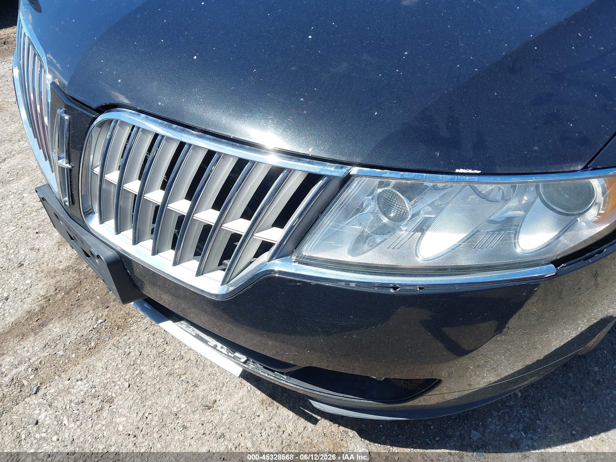 2010 Lincoln Mkz   Black vin: 3LNHL2GC9AR652781