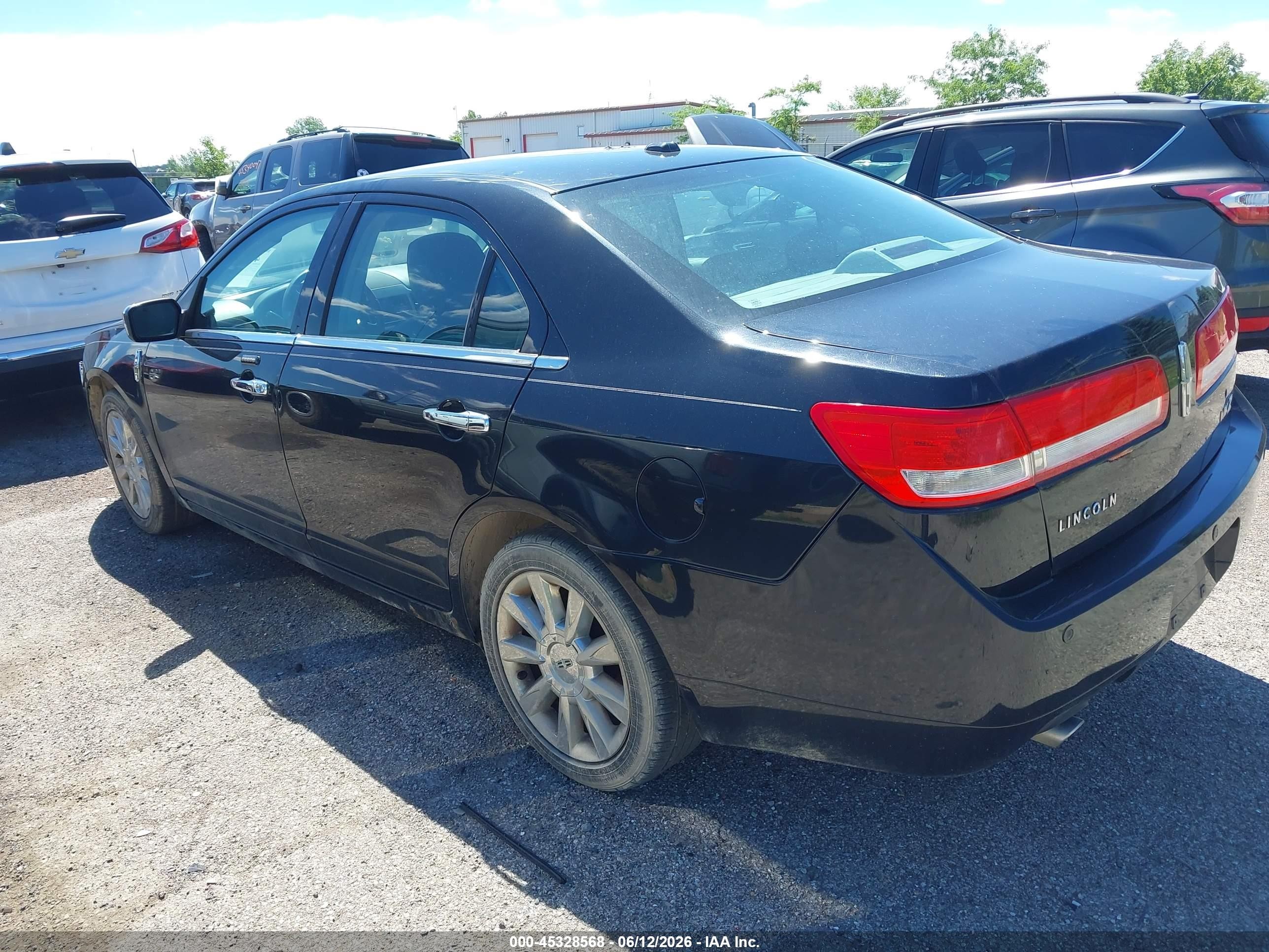 2010 Lincoln Mkz   Black vin: 3LNHL2GC9AR652781
