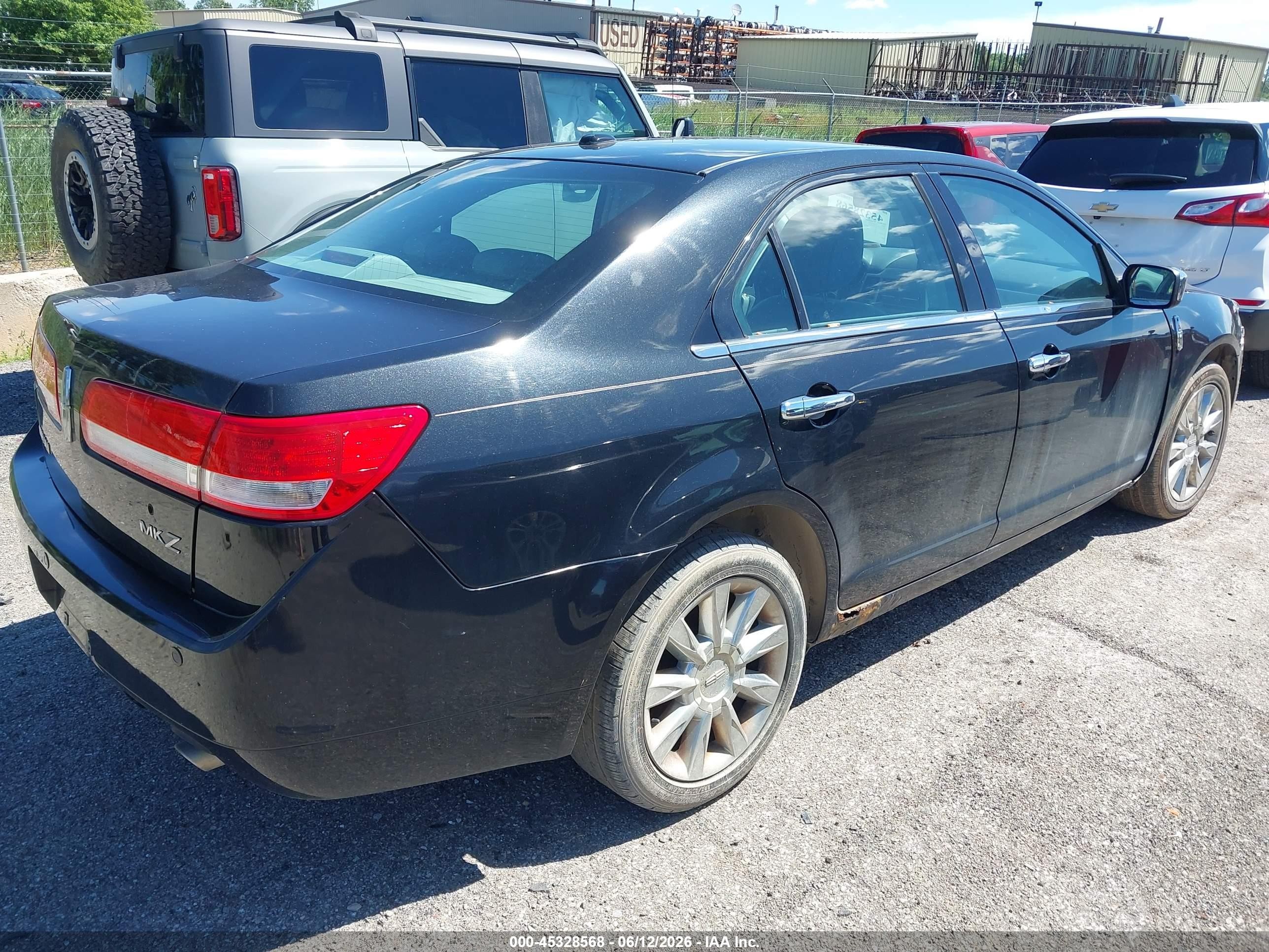 2010 Lincoln Mkz   Black vin: 3LNHL2GC9AR652781