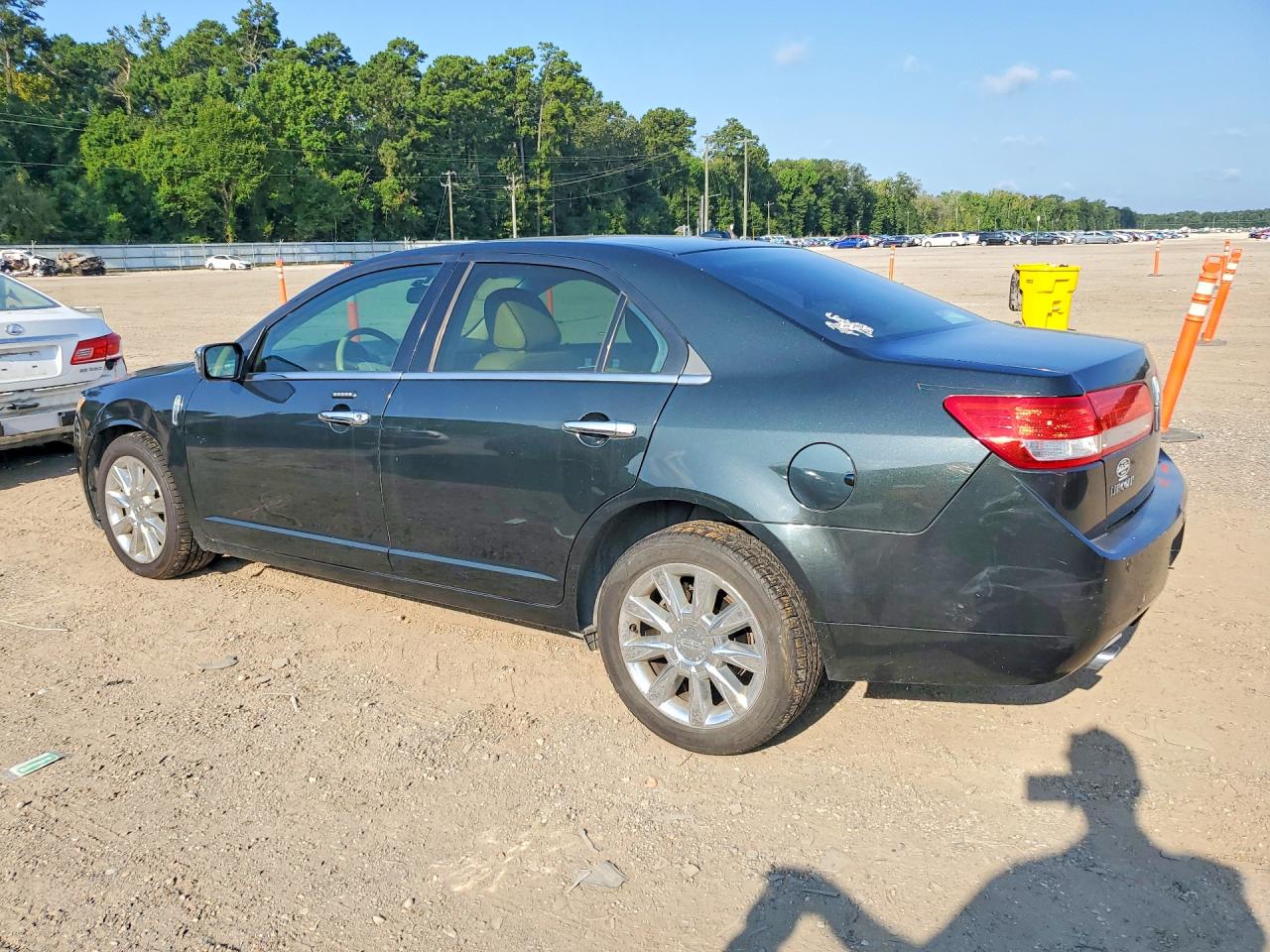 2010 Lincoln Mkz Green vin: 3LNHL2GC9AR652909