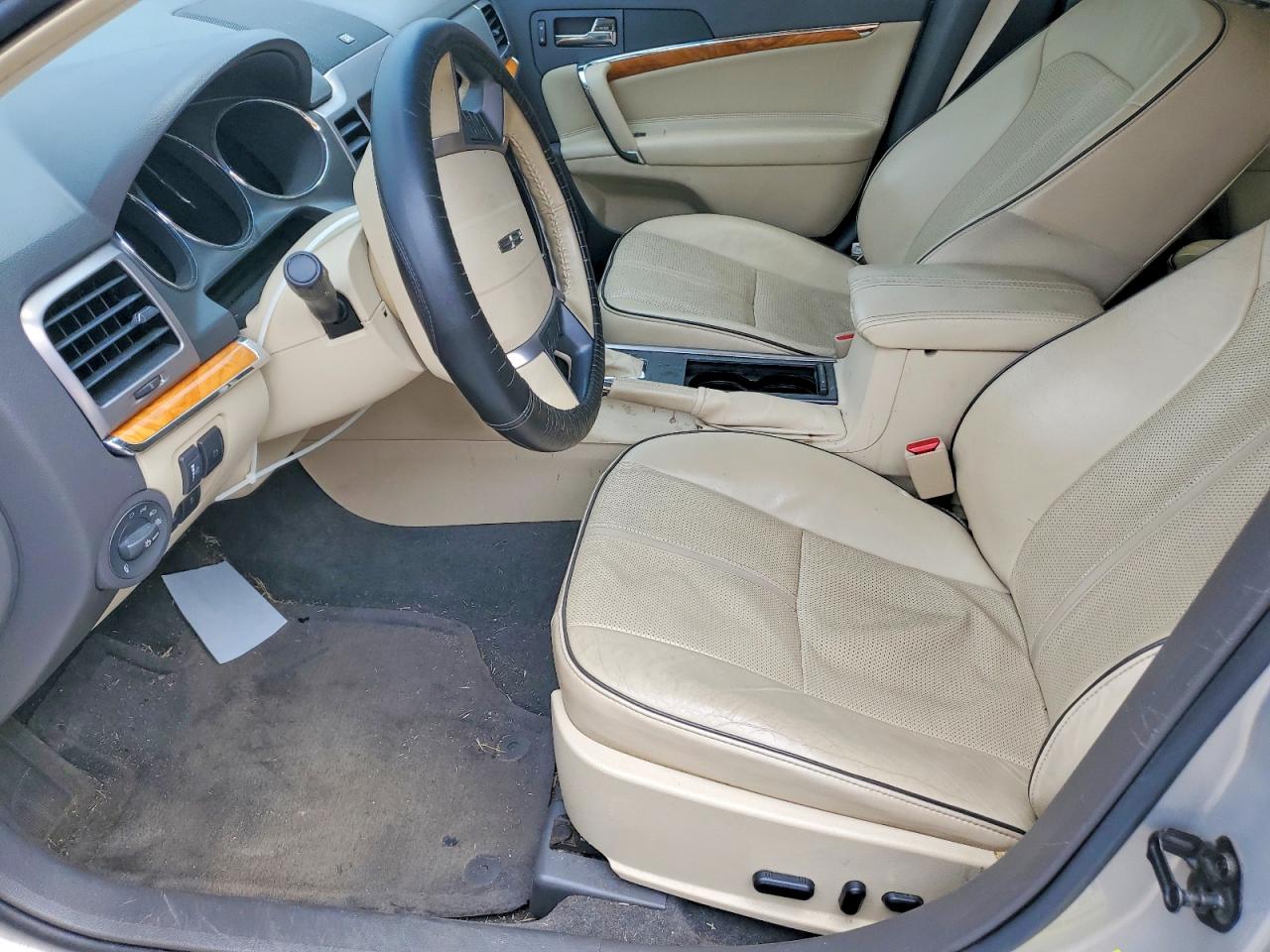 2010 Lincoln Mkz Серебряный vin: 3LNHL2GC9AR656958