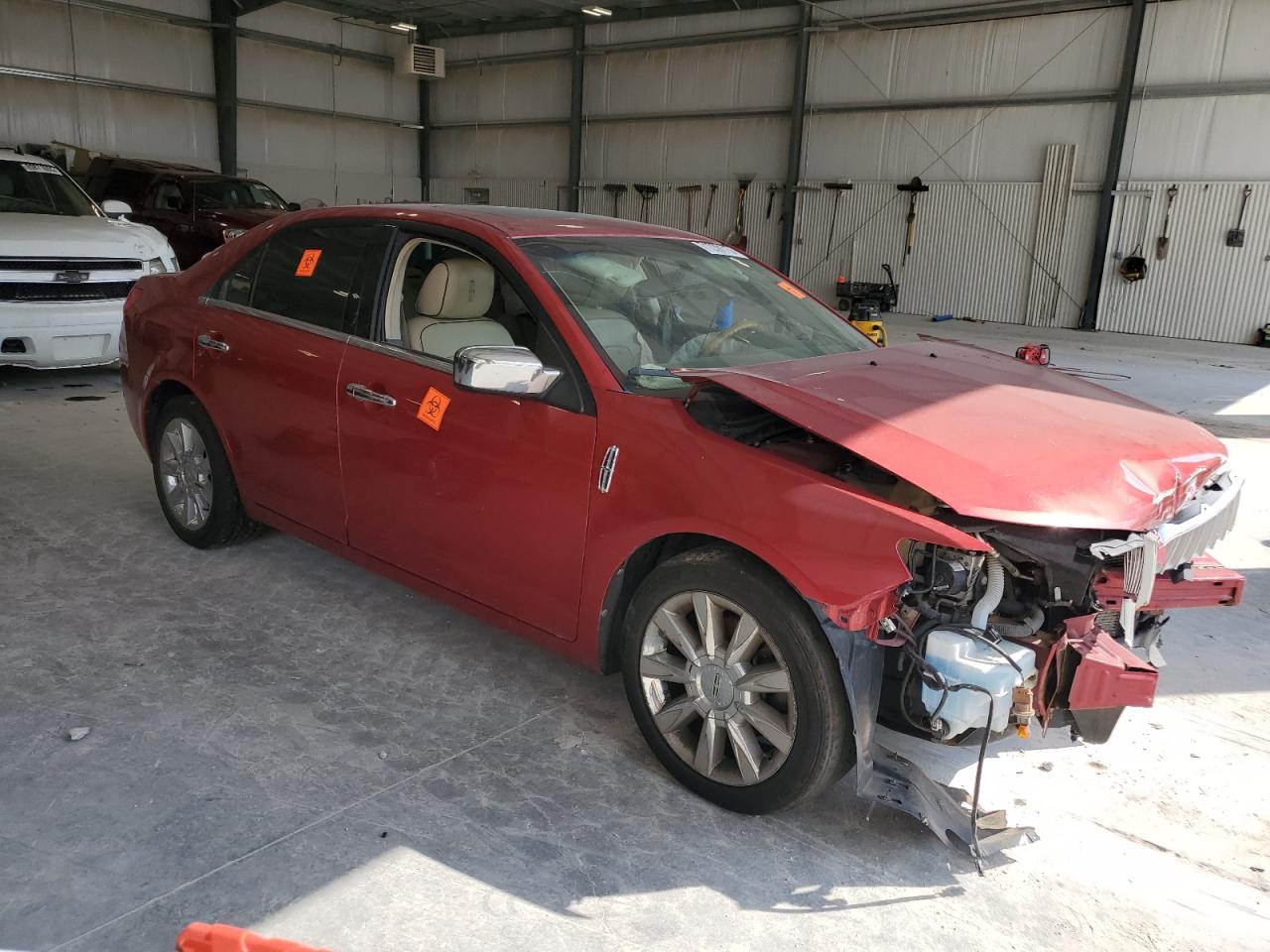 2010 Lincoln Mkz Red vin: 3LNHL2GC9AR751729