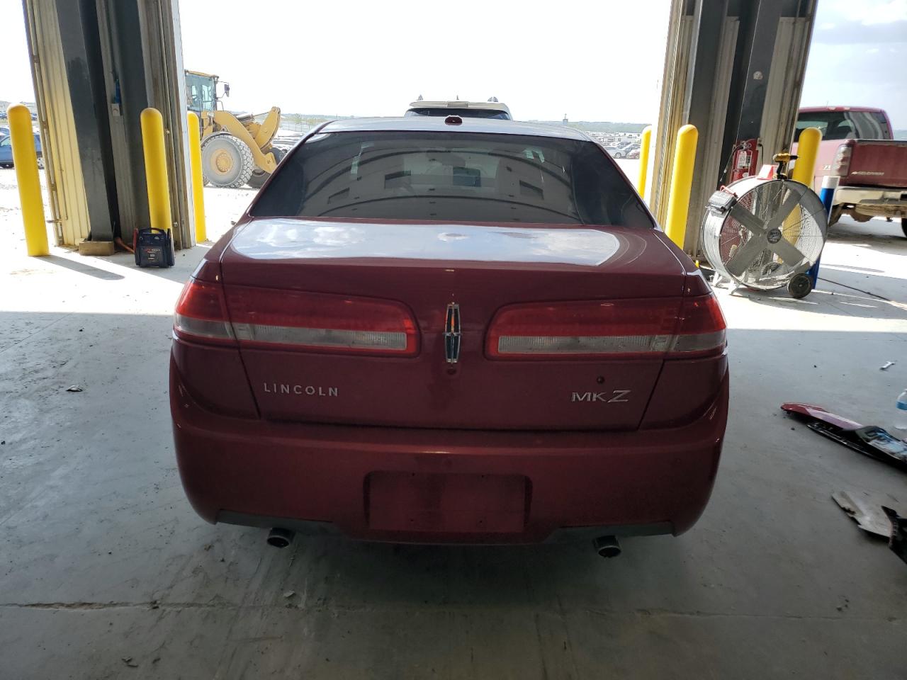 2010 Lincoln Mkz Red vin: 3LNHL2GC9AR751729