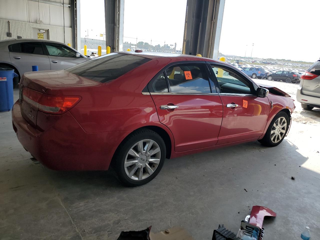 2010 Lincoln Mkz Red vin: 3LNHL2GC9AR751729