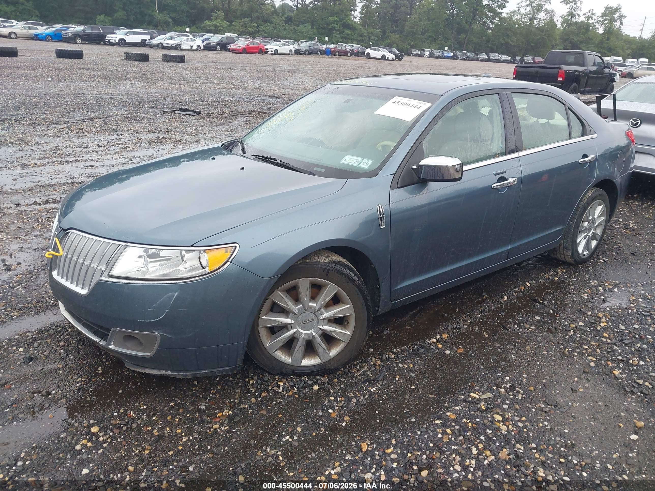 2011 Lincoln Mkz   Серый vin: 3LNHL2GC9BR750405