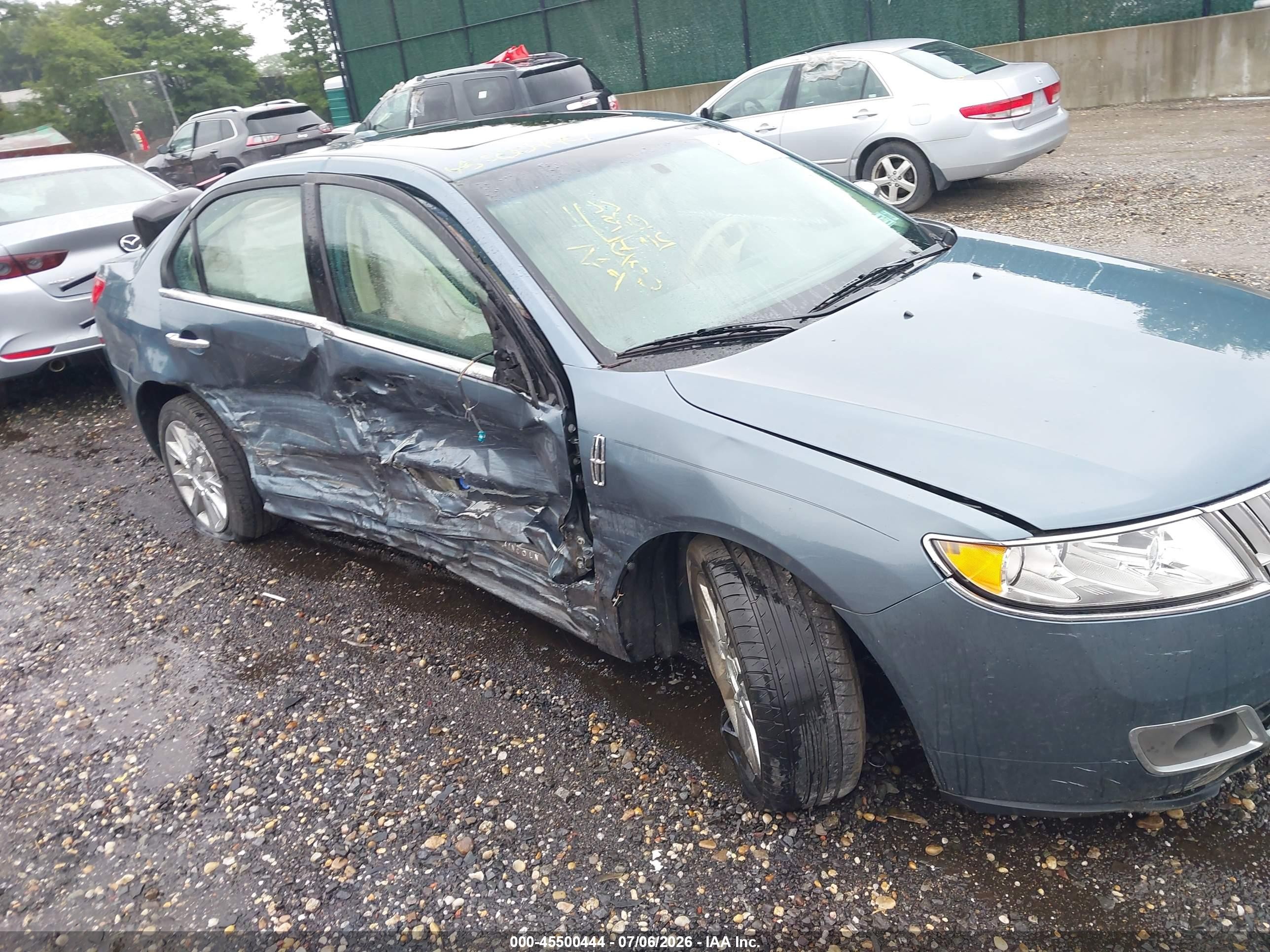 2011 Lincoln Mkz   Серый vin: 3LNHL2GC9BR750405