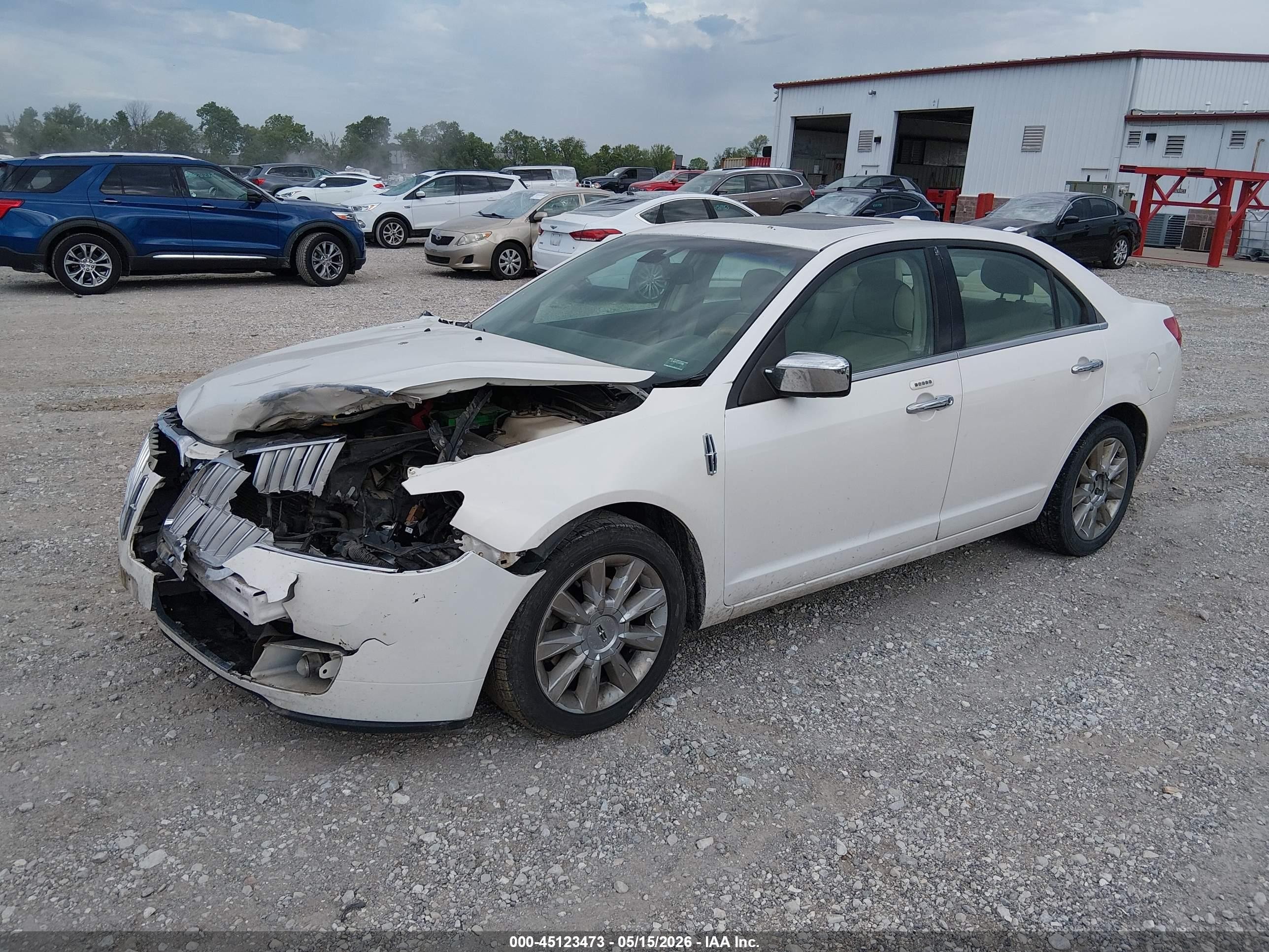 2011 Lincoln Mkz   Белый vin: 3LNHL2GC9BR762411