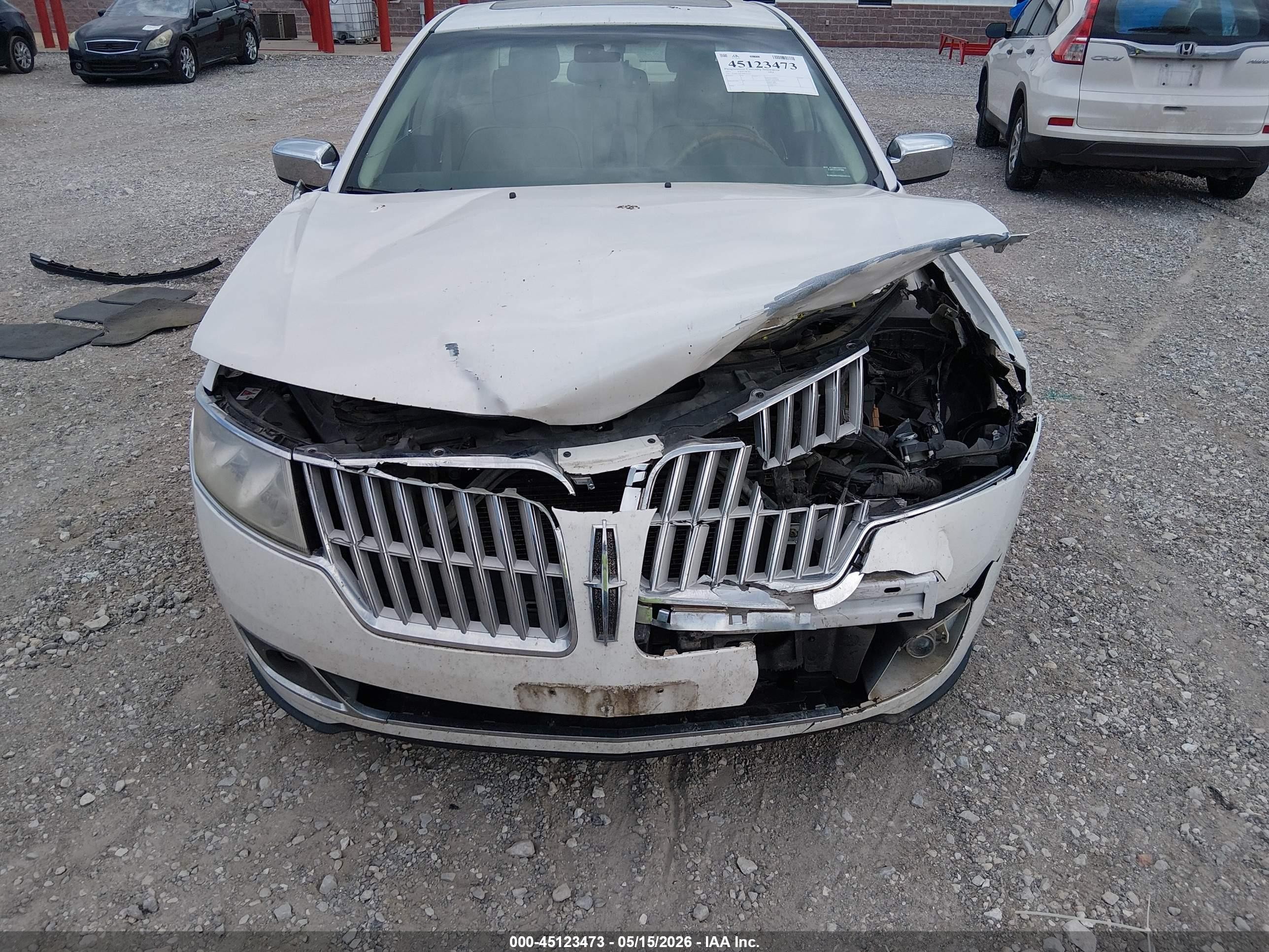 2011 Lincoln Mkz   Белый vin: 3LNHL2GC9BR762411