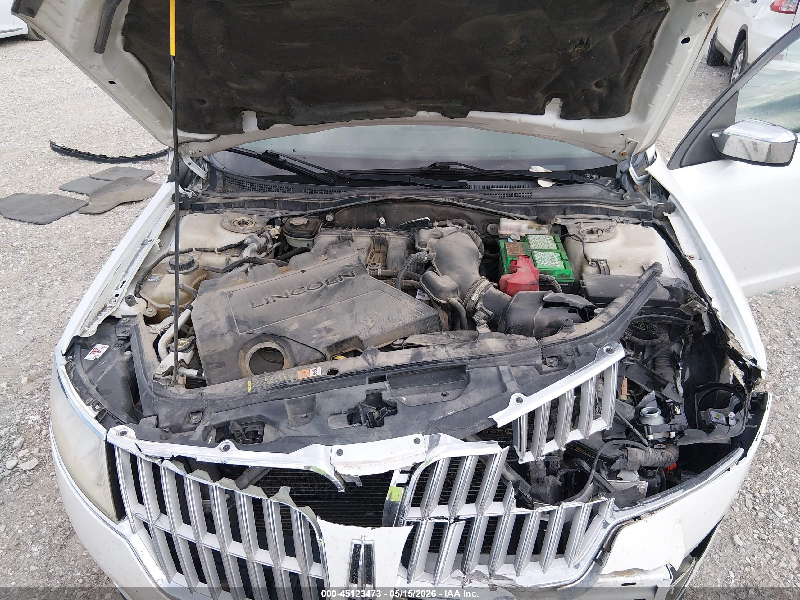 2011 Lincoln Mkz   Белый vin: 3LNHL2GC9BR762411