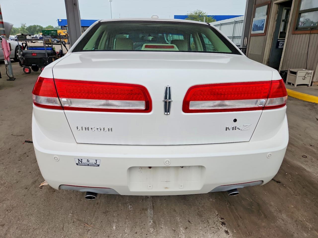 2011 Lincoln Mkz Select White vin: 3LNHL2GC9BR765132